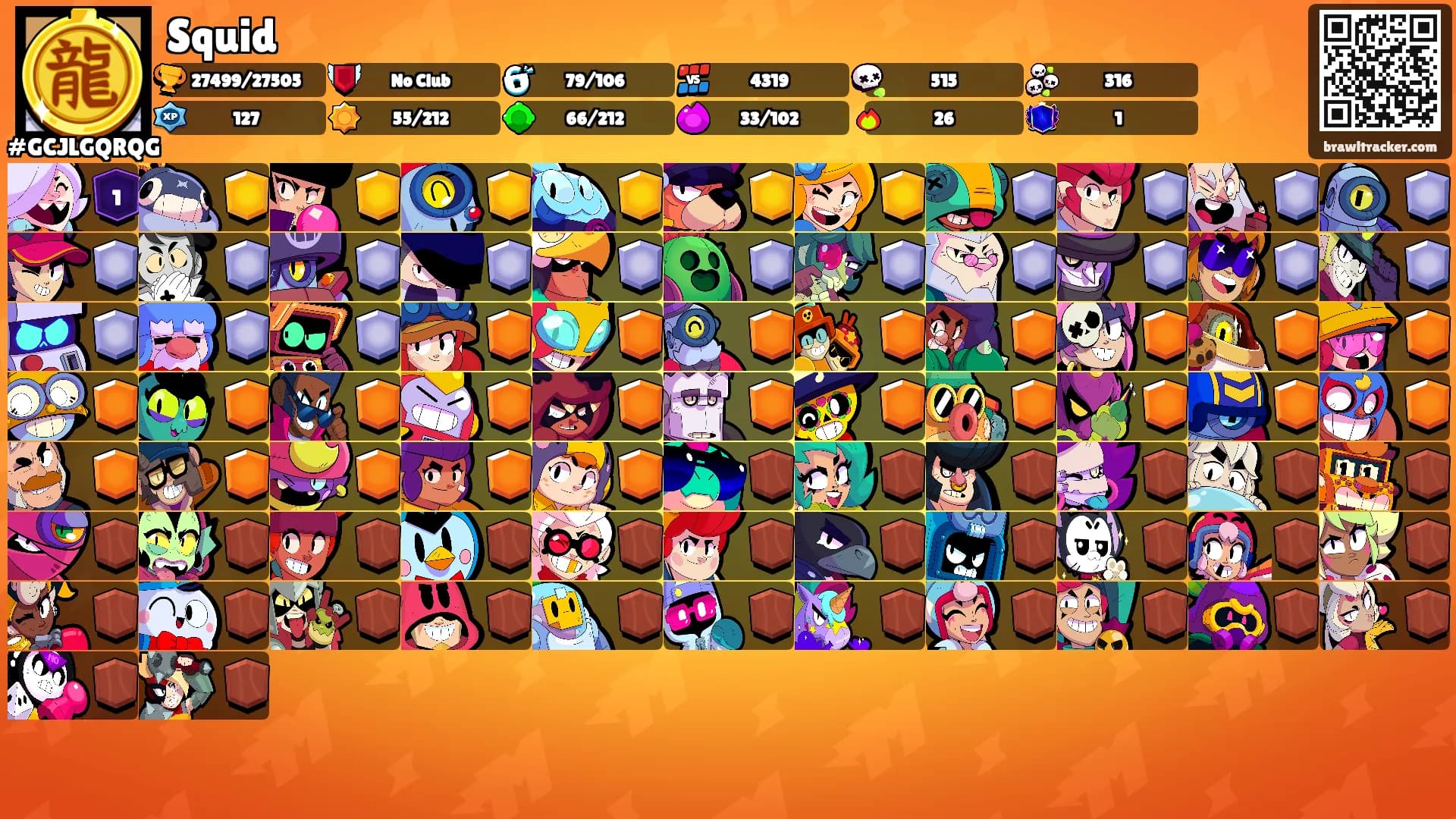 Squid's Ranks