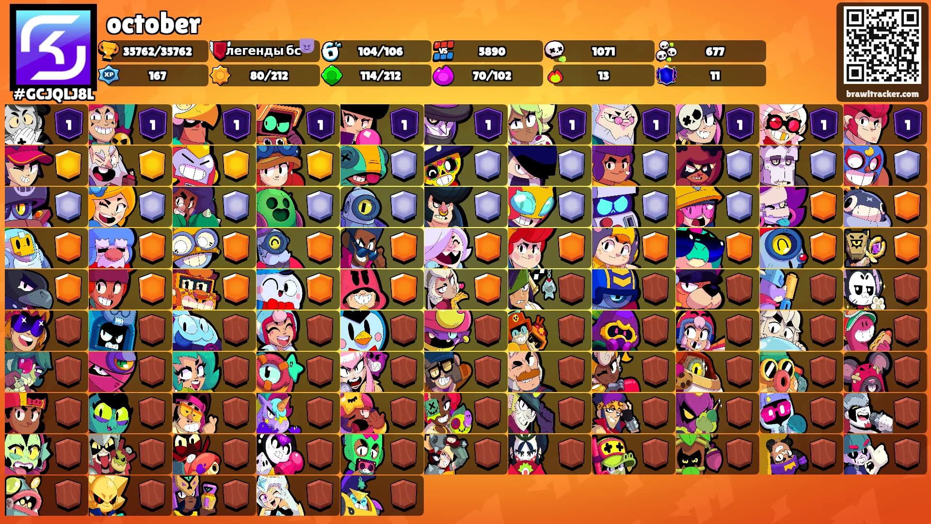 october's Ranks