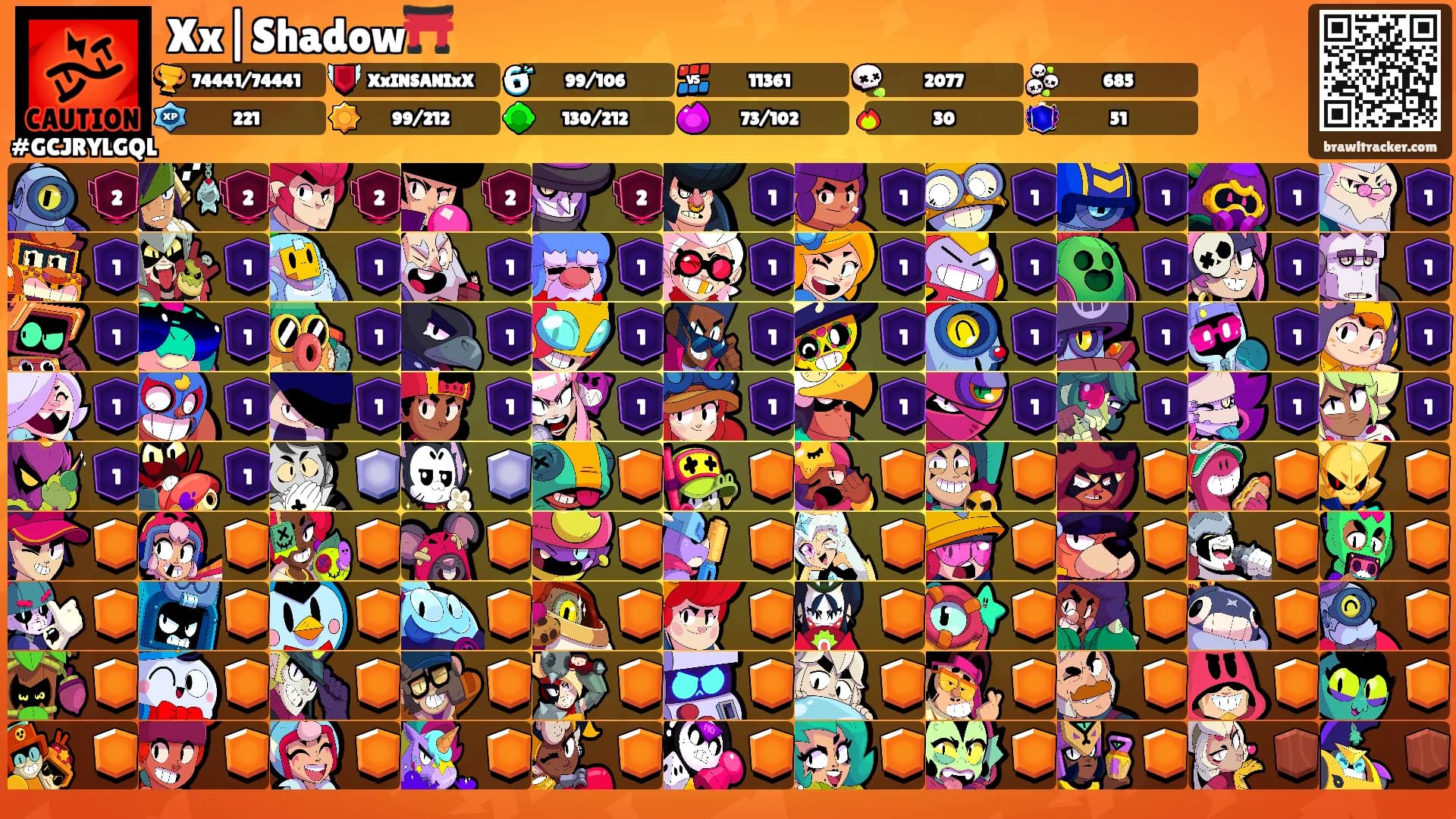 Xx|Shadow⛩️'s Ranks