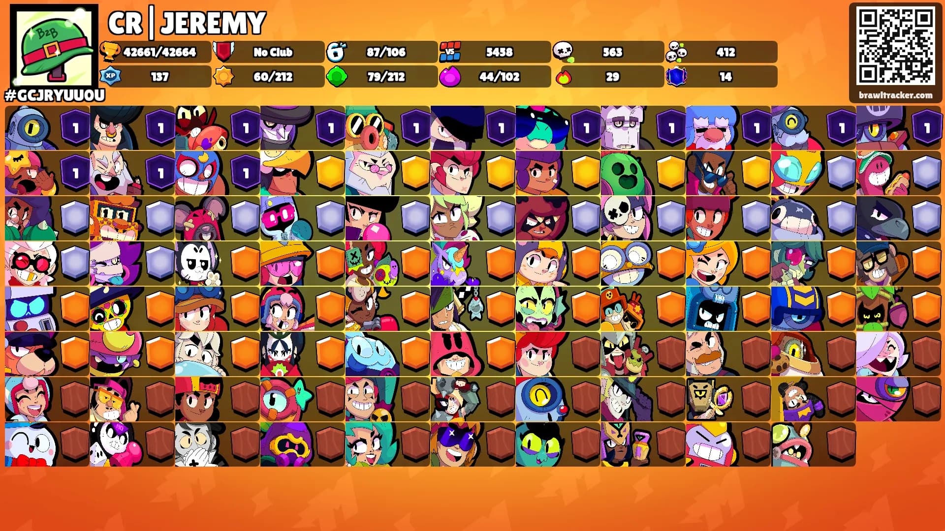 CR|JEREMY's Ranks