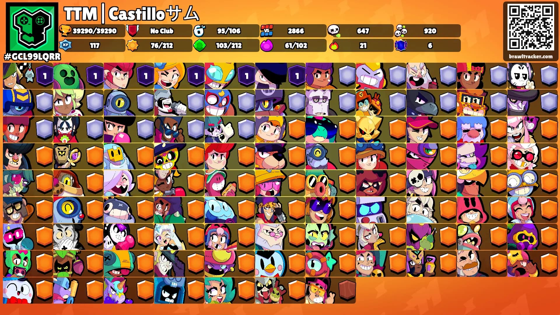 TTM|Castilloサム's Ranks