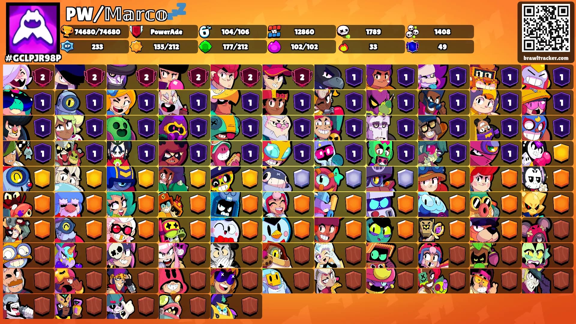 PW/𝕄𝕒𝕣𝕔𝕠💤's Ranks