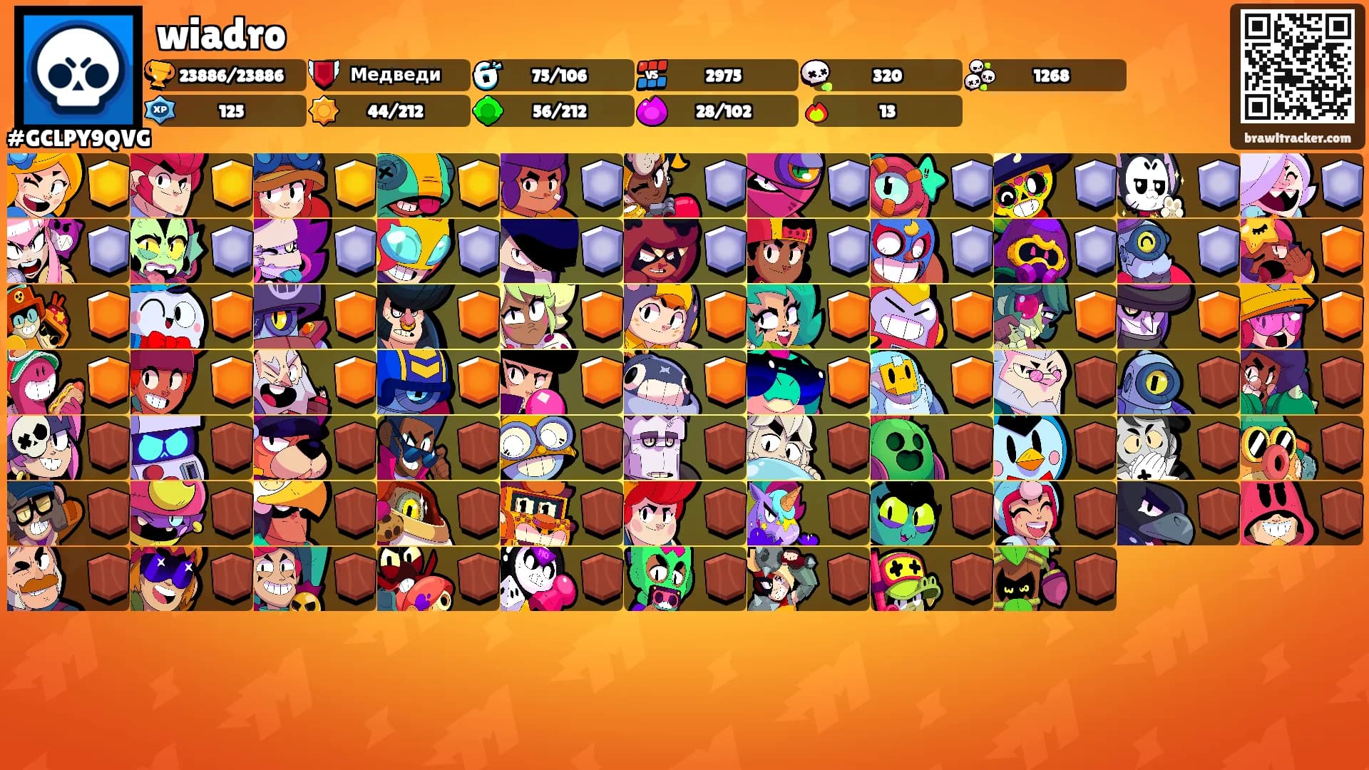 wiadro's Ranks