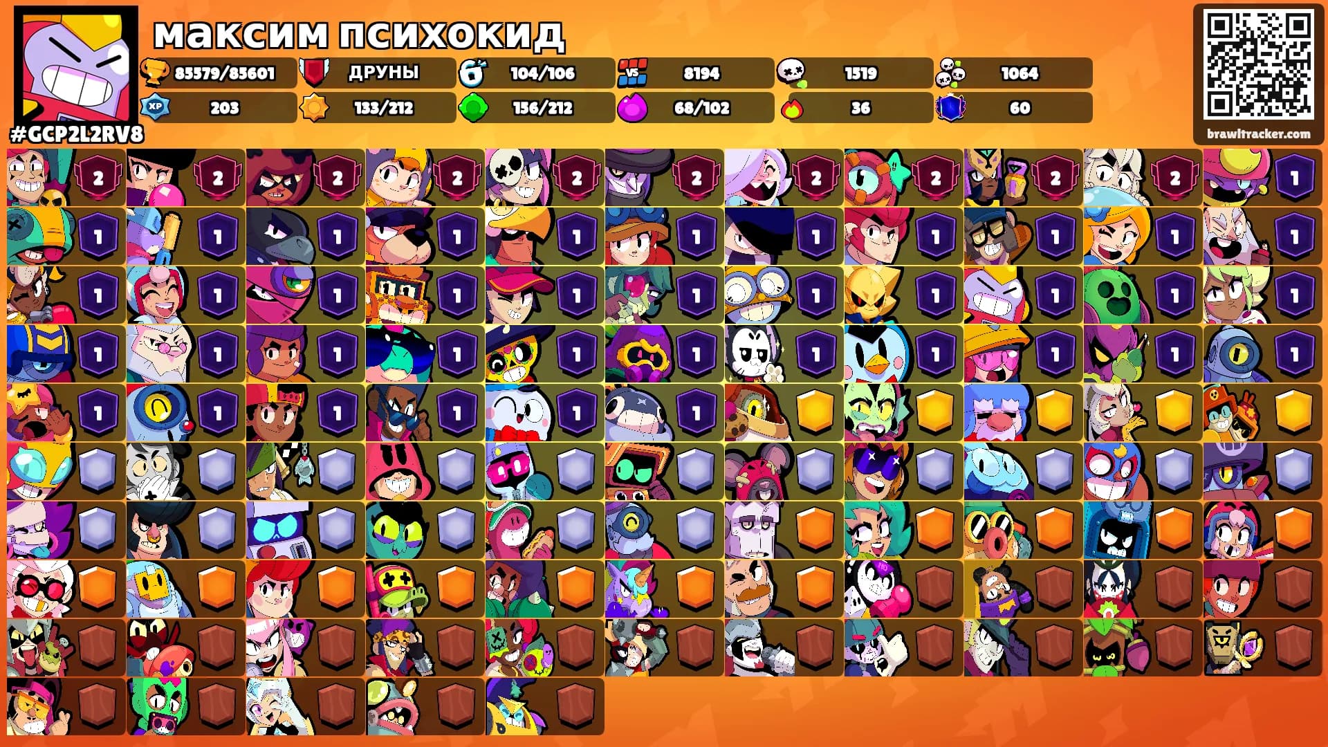 максим психокид's Ranks