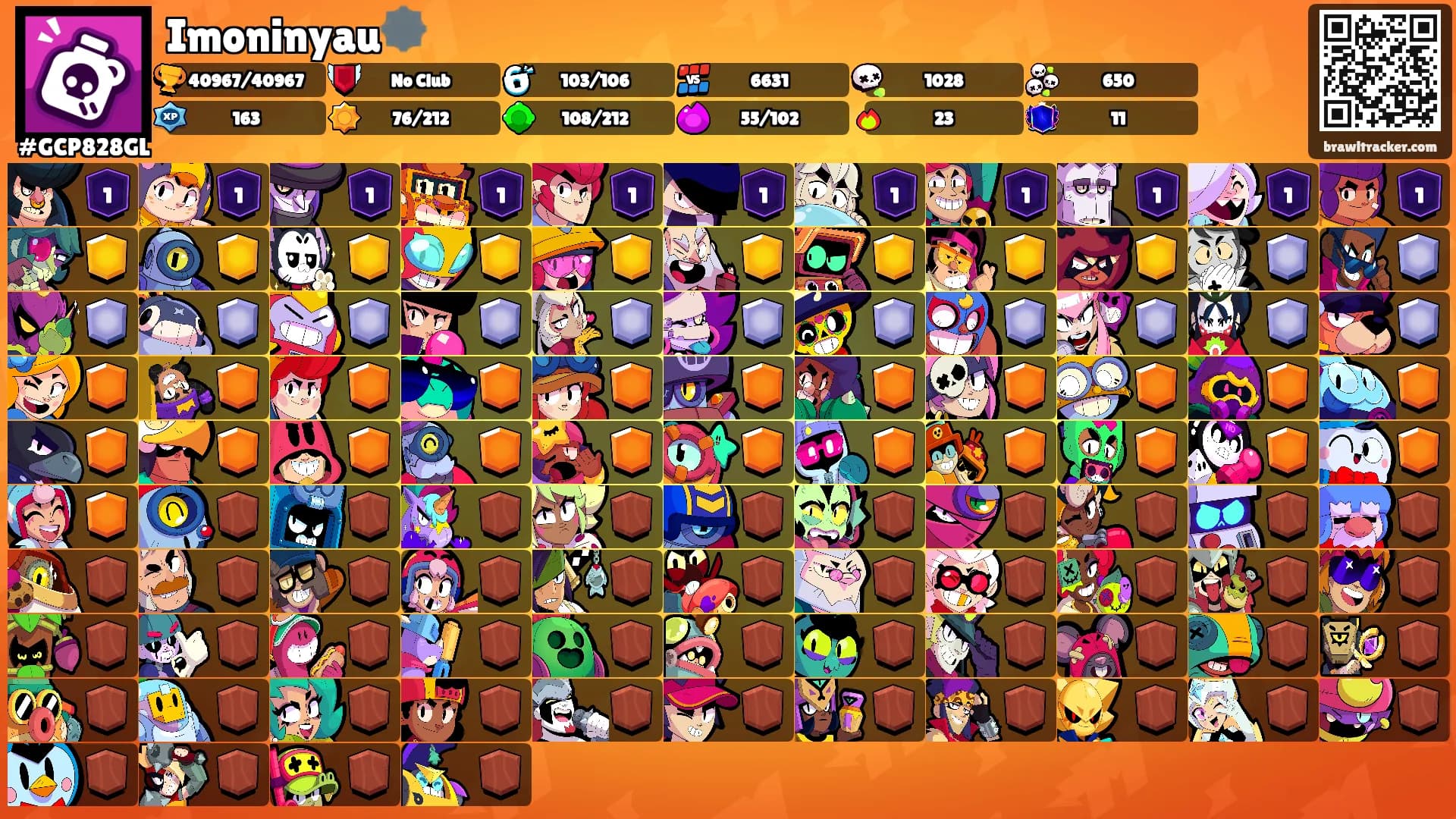 Imoninyau🕸️'s Ranks