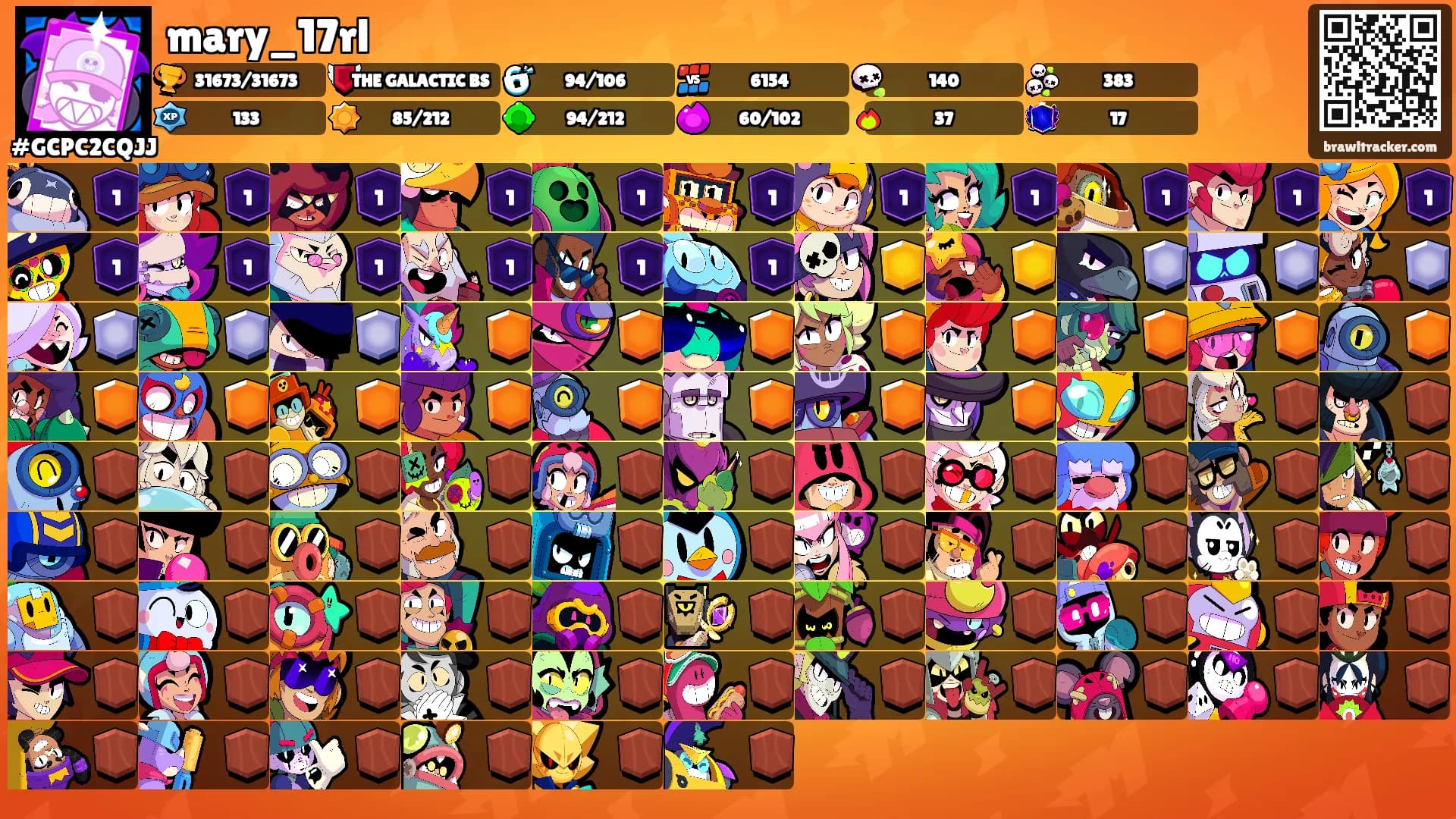 mary_17rl's Ranks