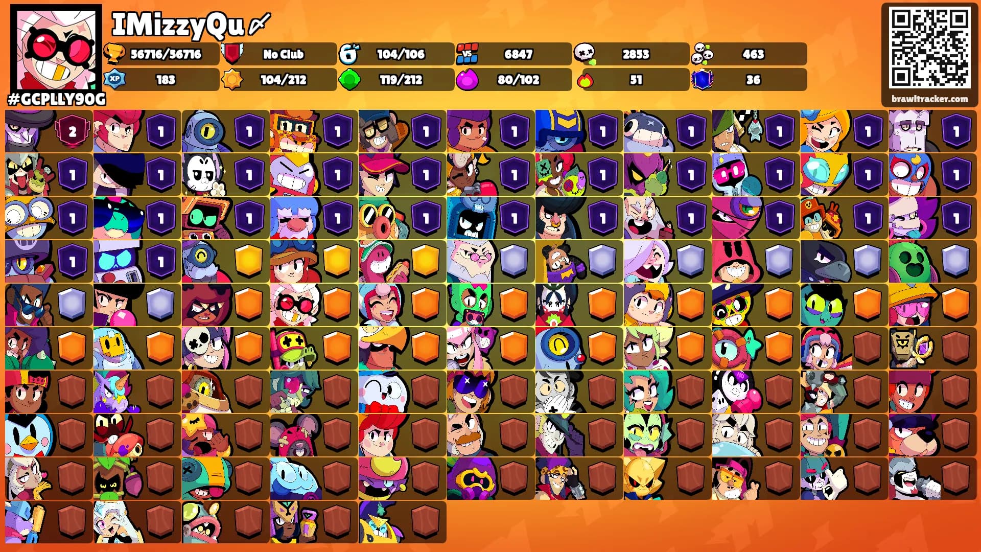 IMizzyQu〆's Ranks