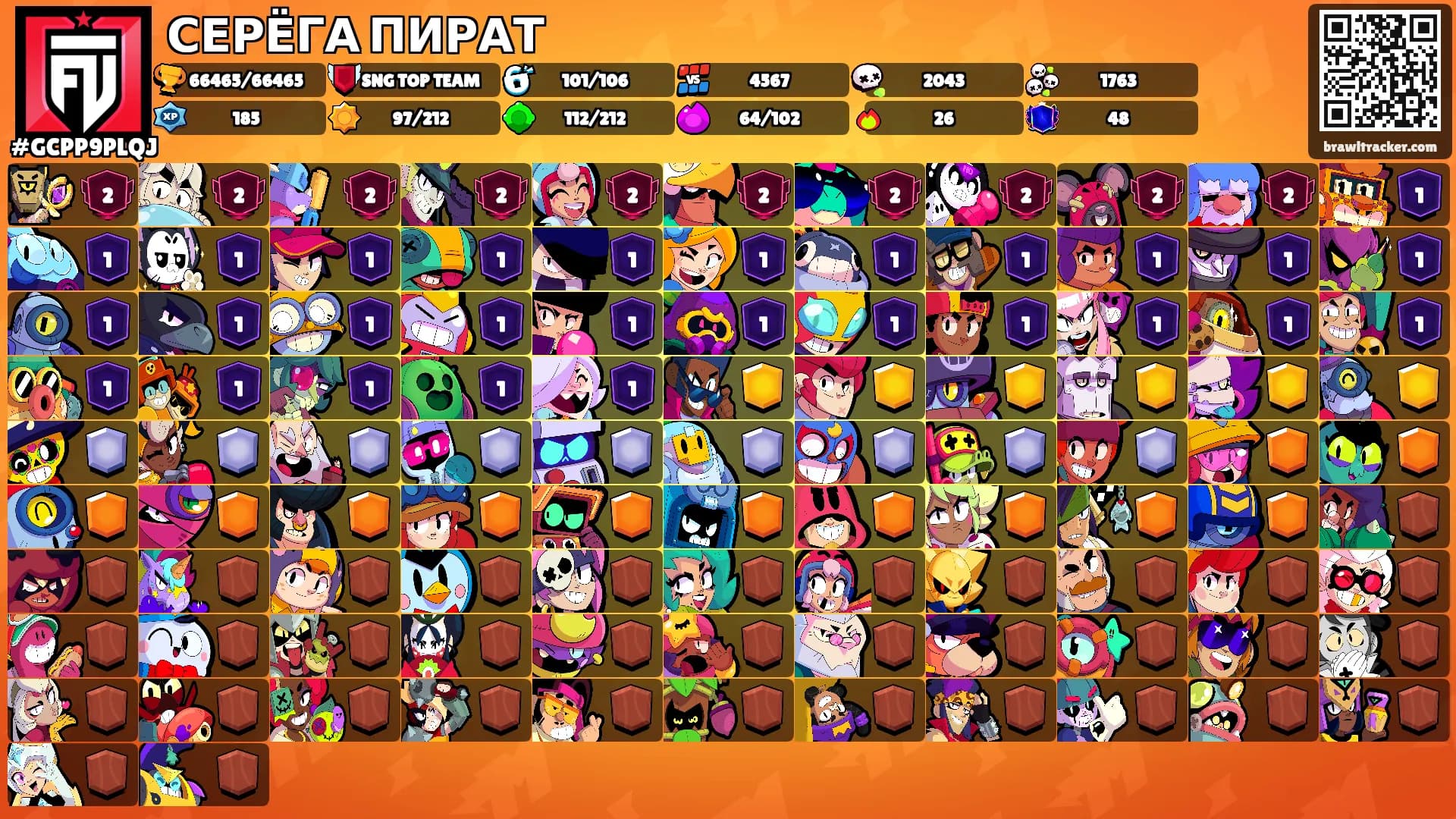 СЕРЁГА ПИРАТ's Ranks