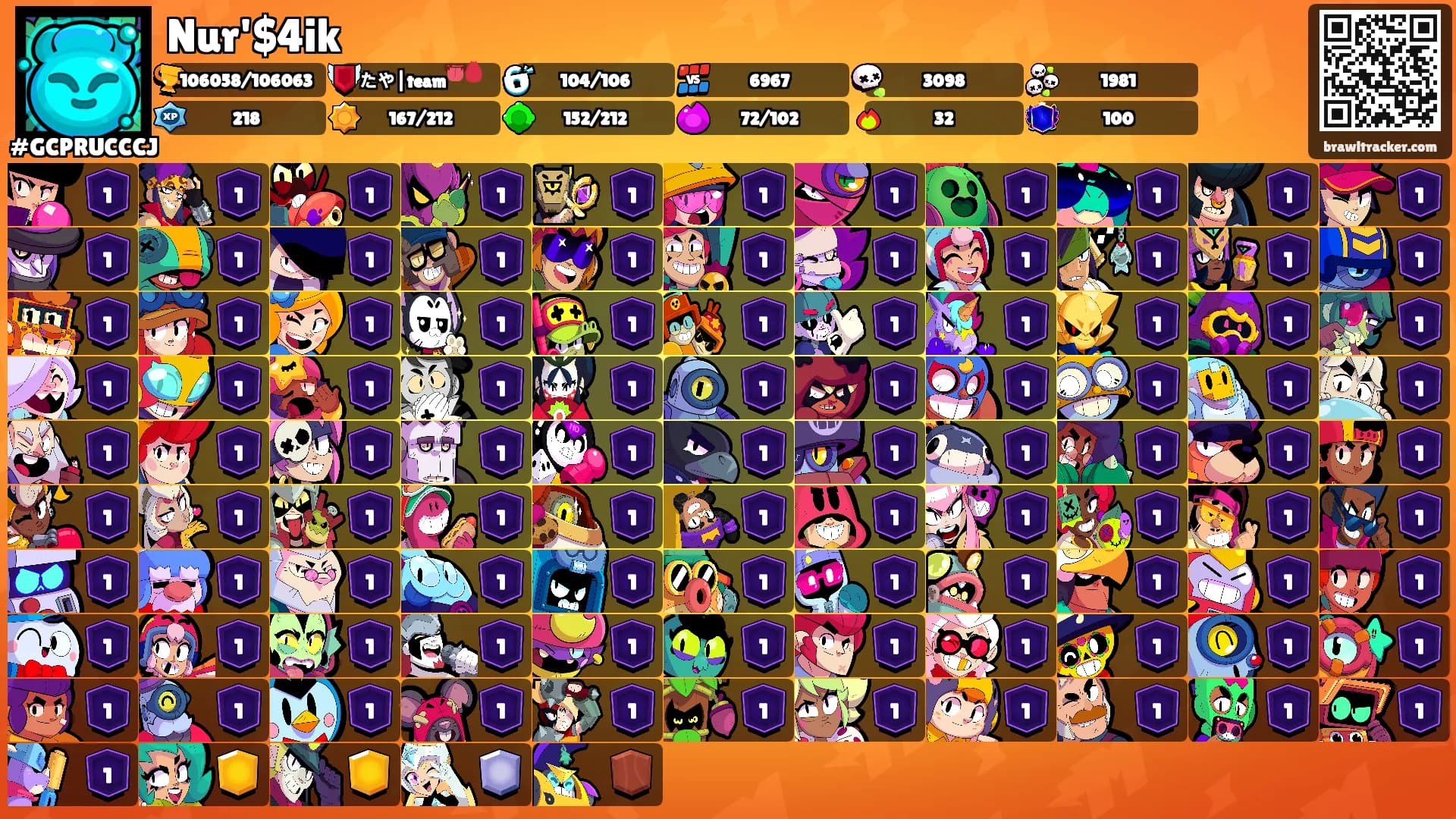 Nur'$4ik's Ranks