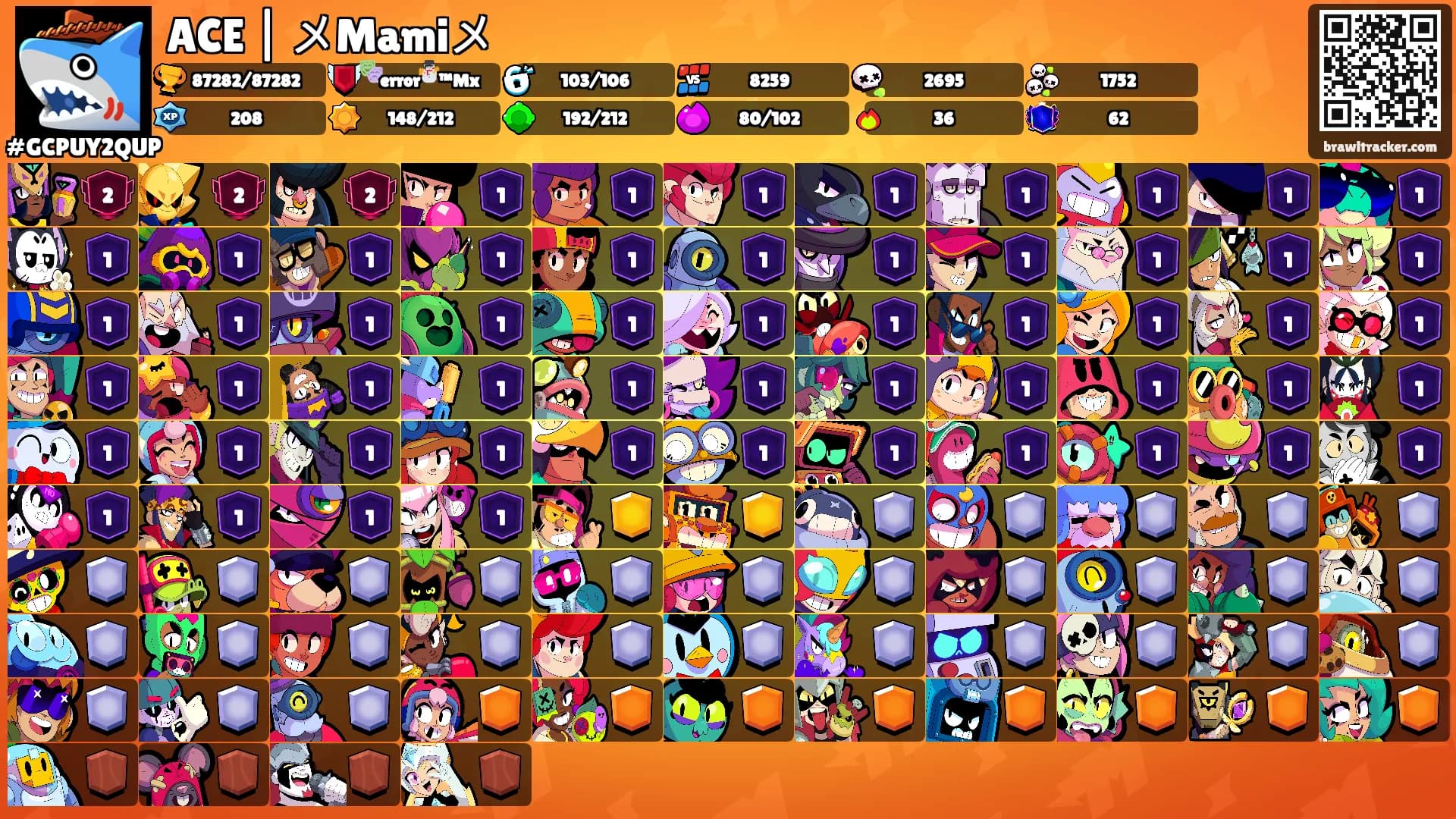 ACE | メMamiメ's Ranks