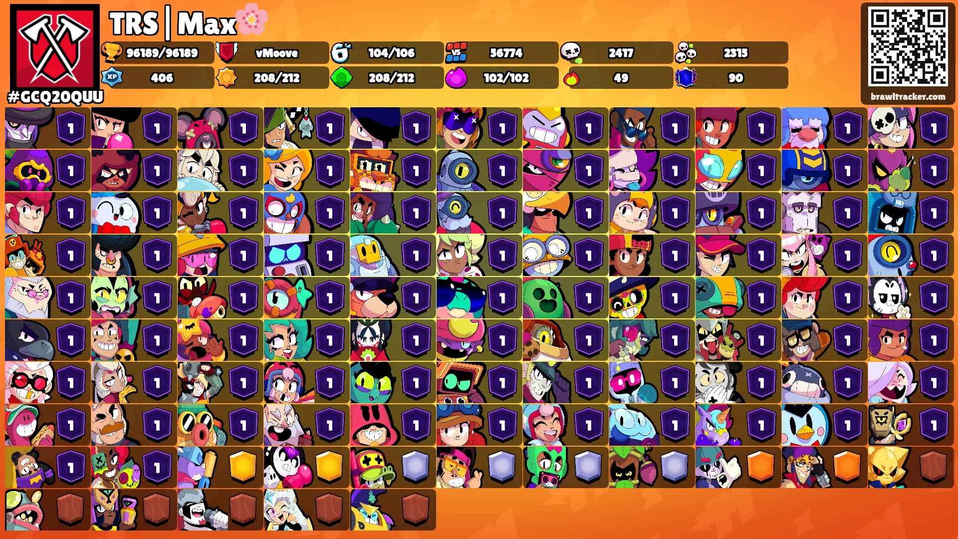 TRS|Max🌸's Ranks