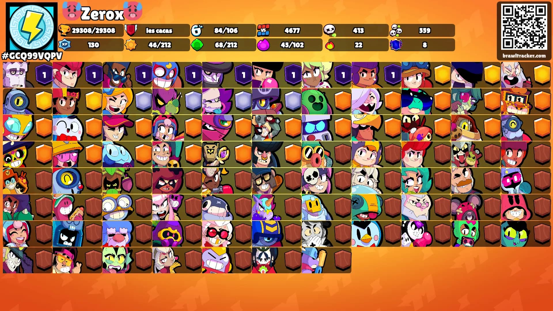 🥵Zerox🥵's Ranks