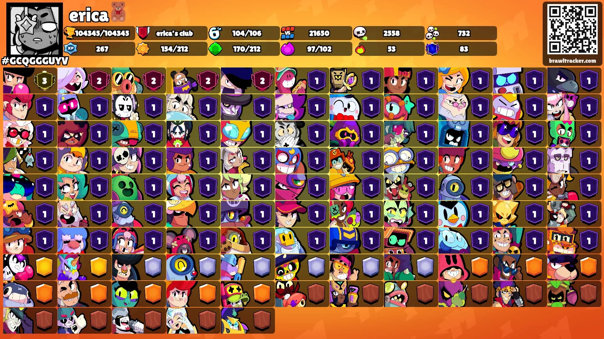 erica🧸's Ranks