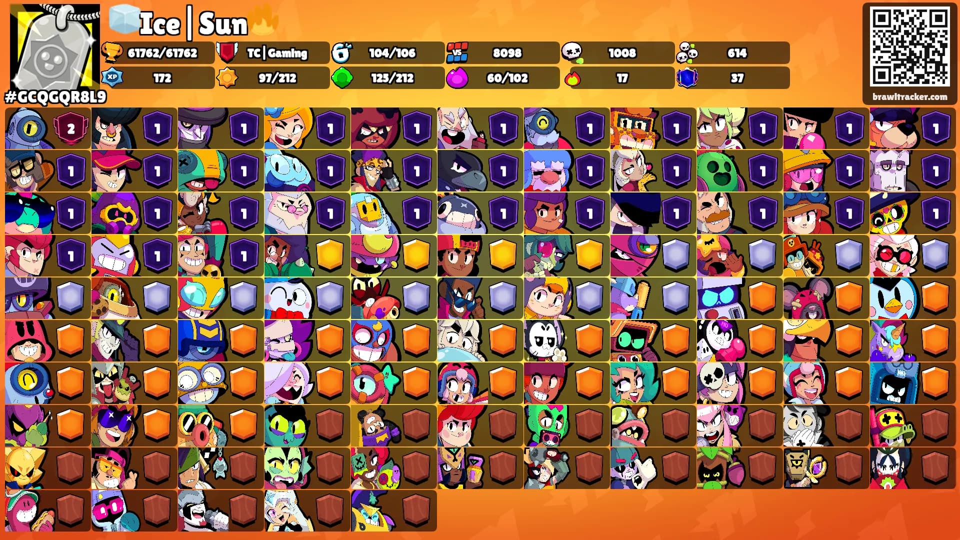 🧊Ice|Sun🔥's Ranks