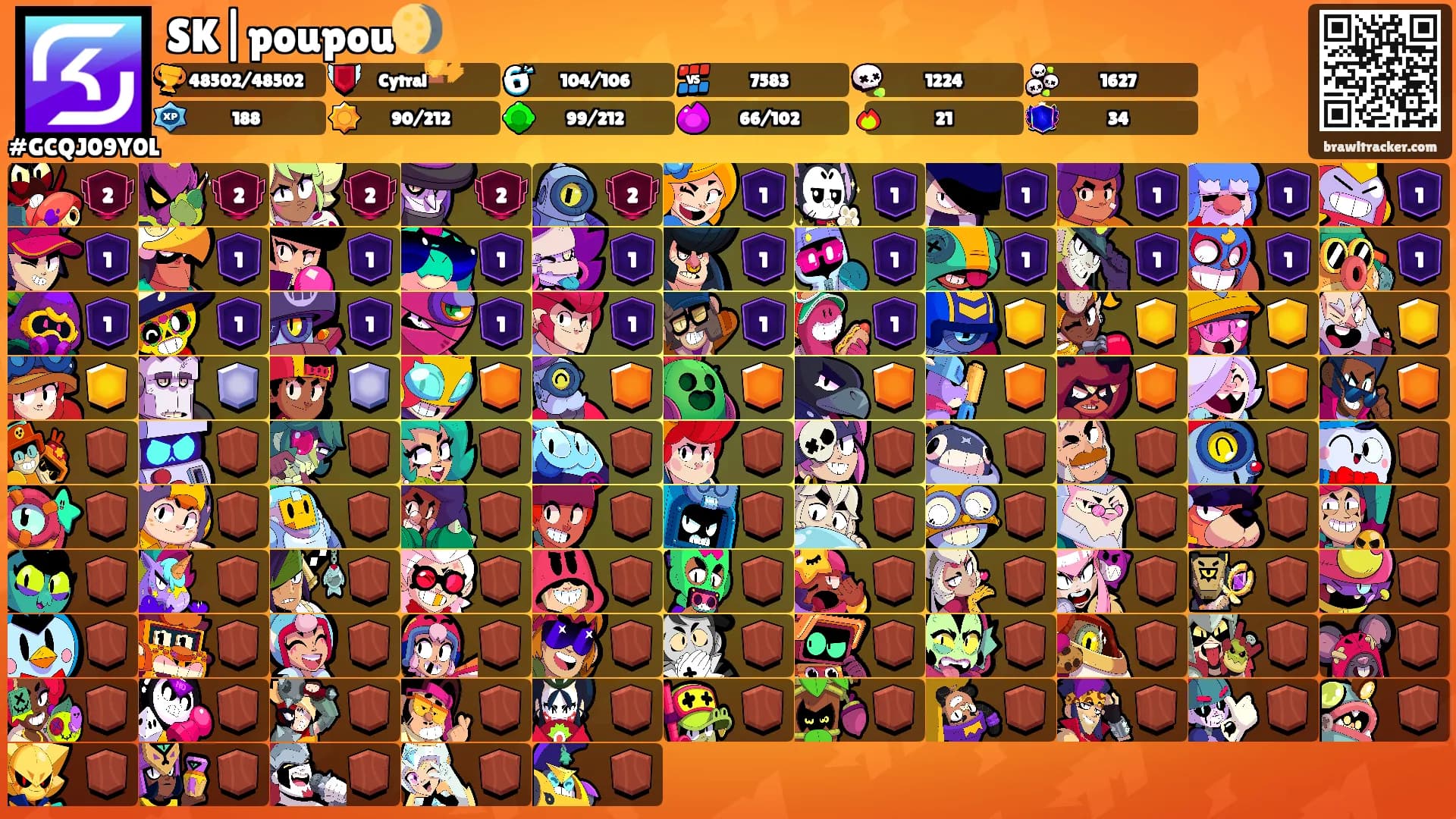SK|poupou🌖's Ranks