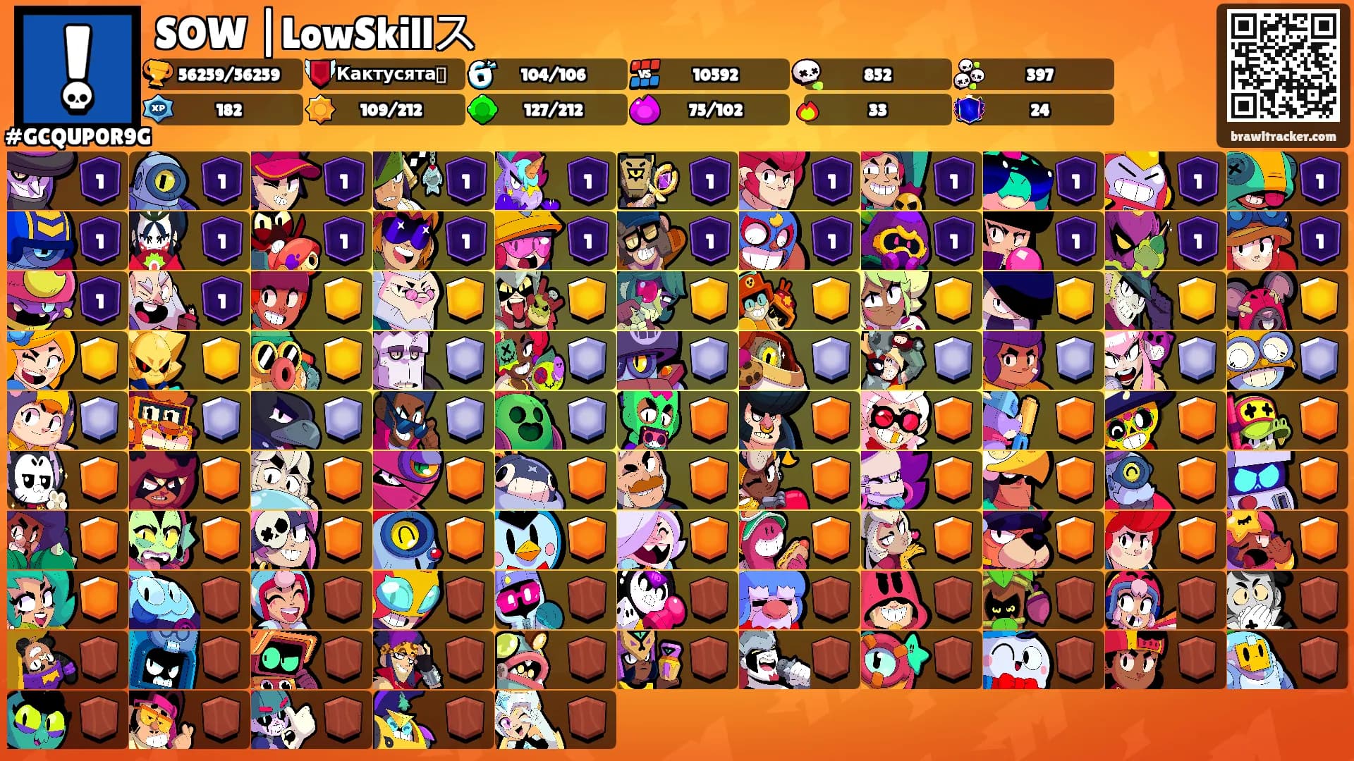 SOW |LowSkillス's Ranks