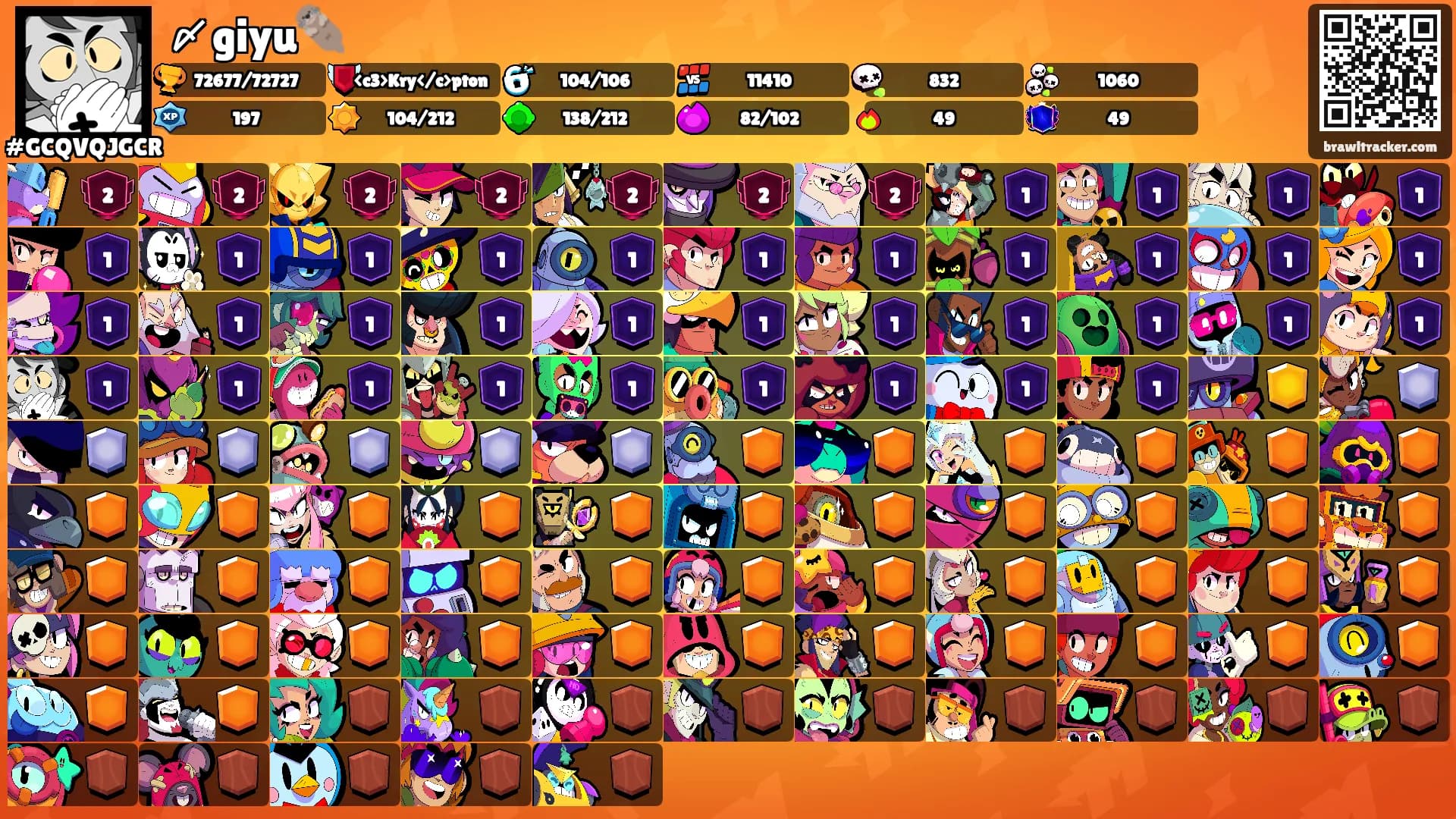 〆giyu🦦's Ranks