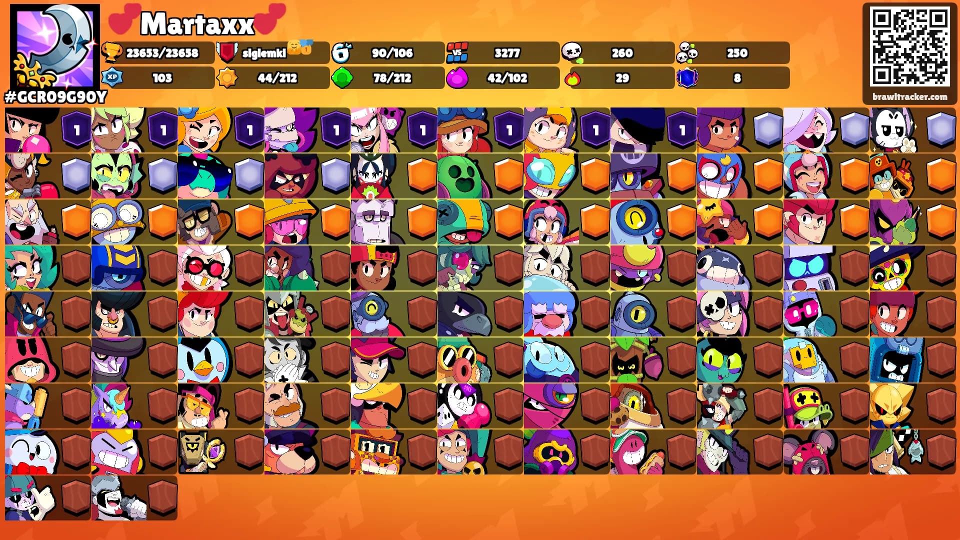 💕Martaxx💕's Ranks