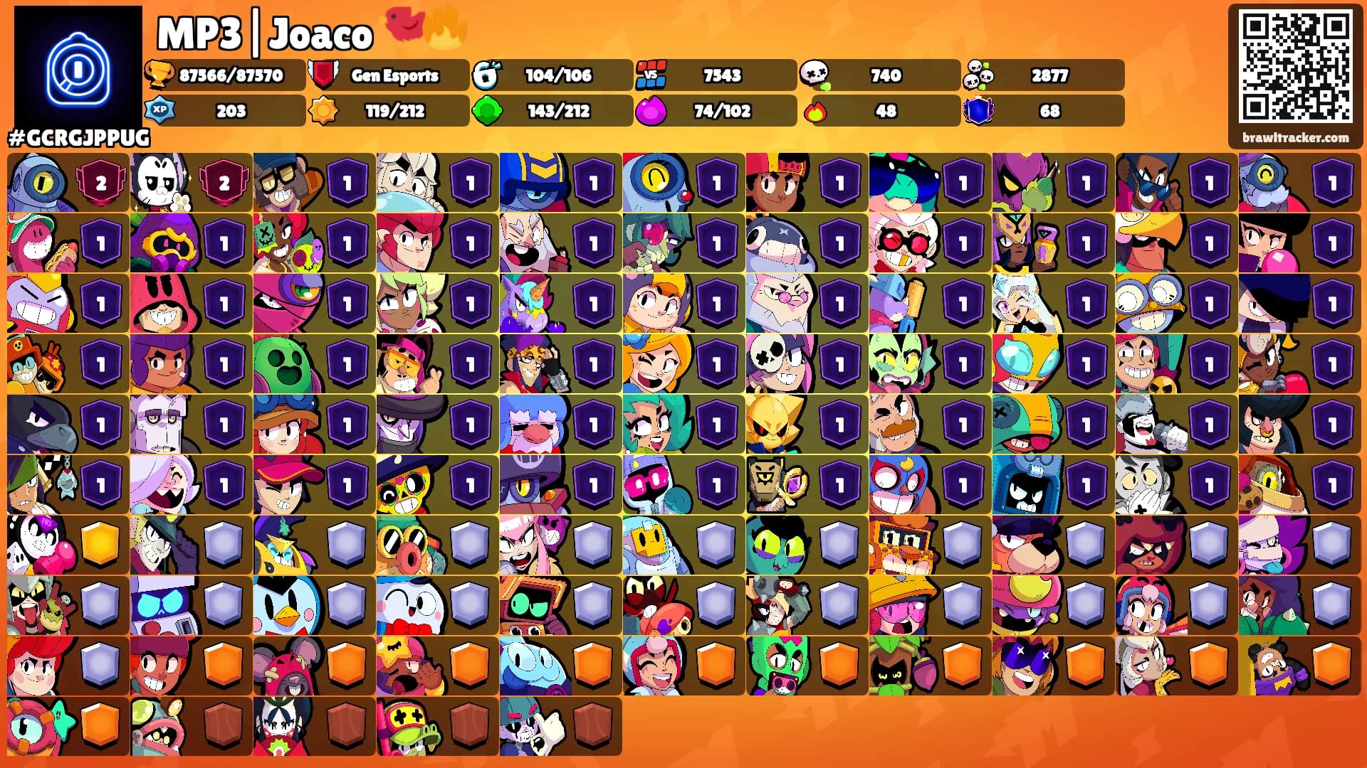 MP3|Joaco 🐦‍🔥's Ranks
