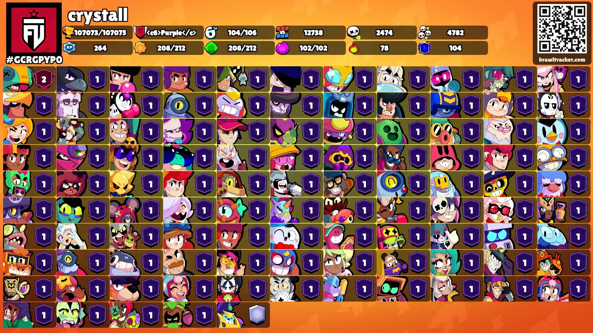 crystall's Ranks