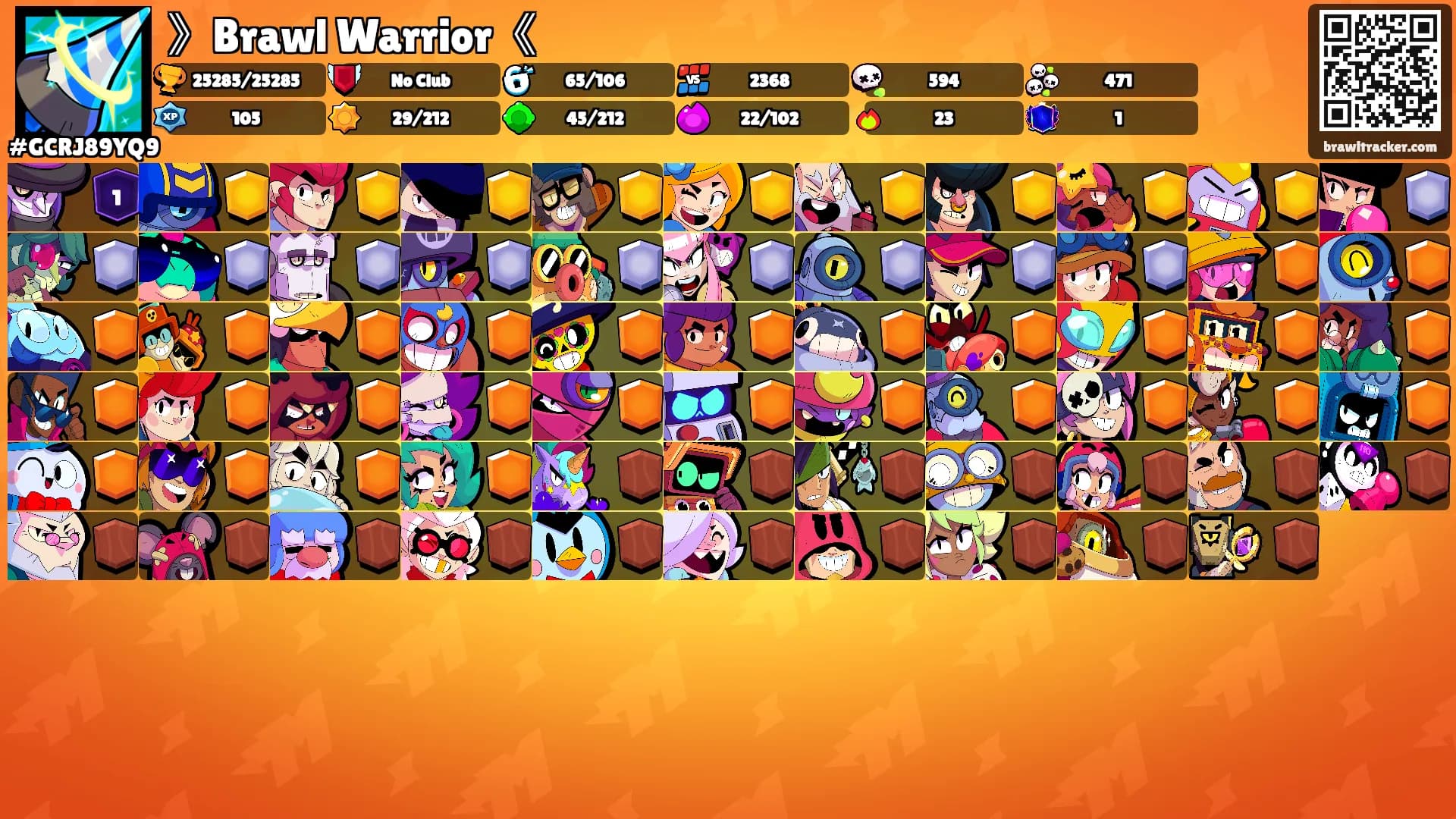 》Brawl Warrior《's Ranks