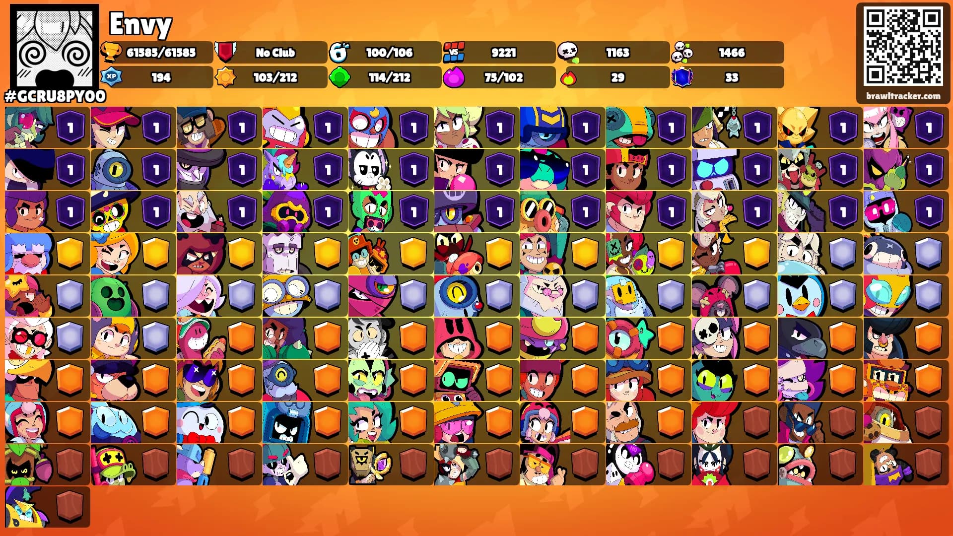 Envy's Ranks