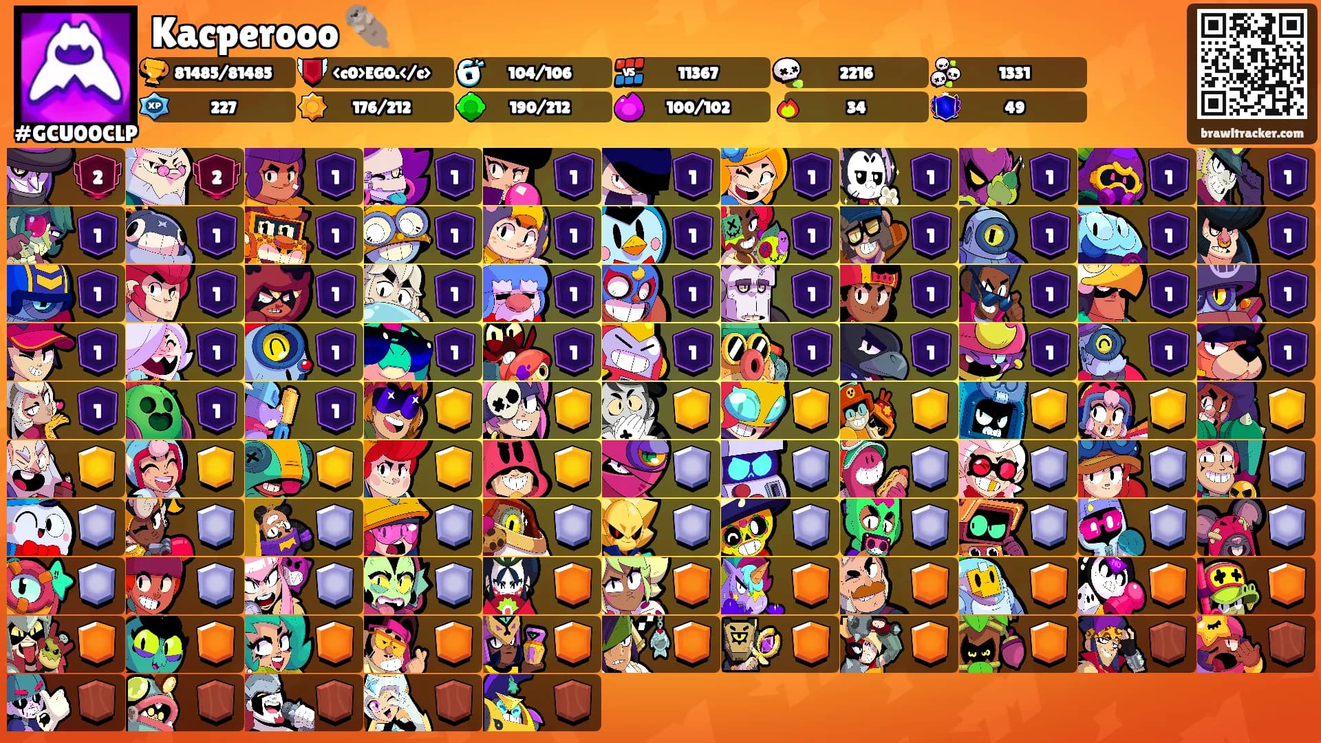 Kacperooo 🦦's Ranks