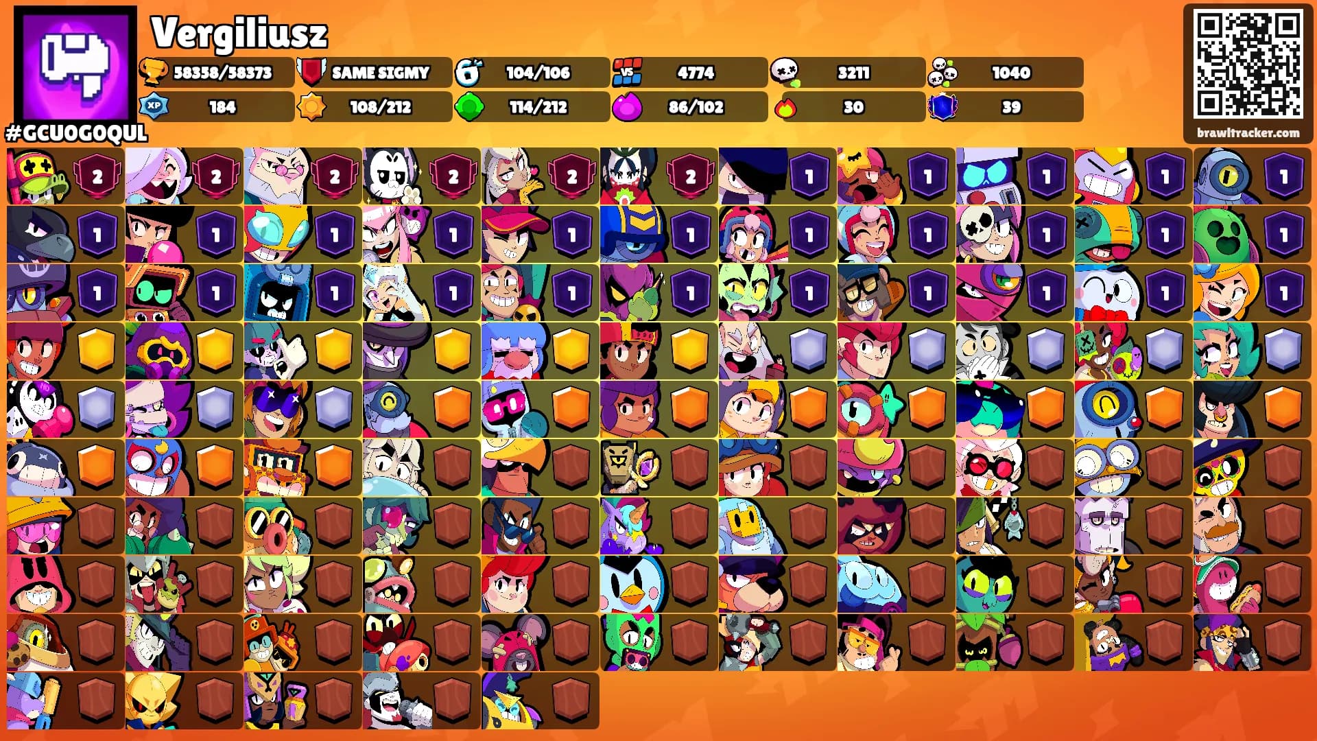 Vergiliusz's Ranks