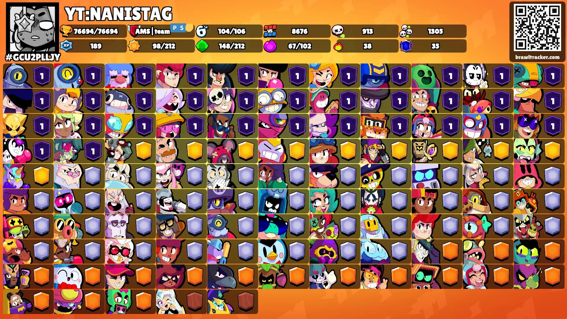 YT:NANISTAG's Ranks