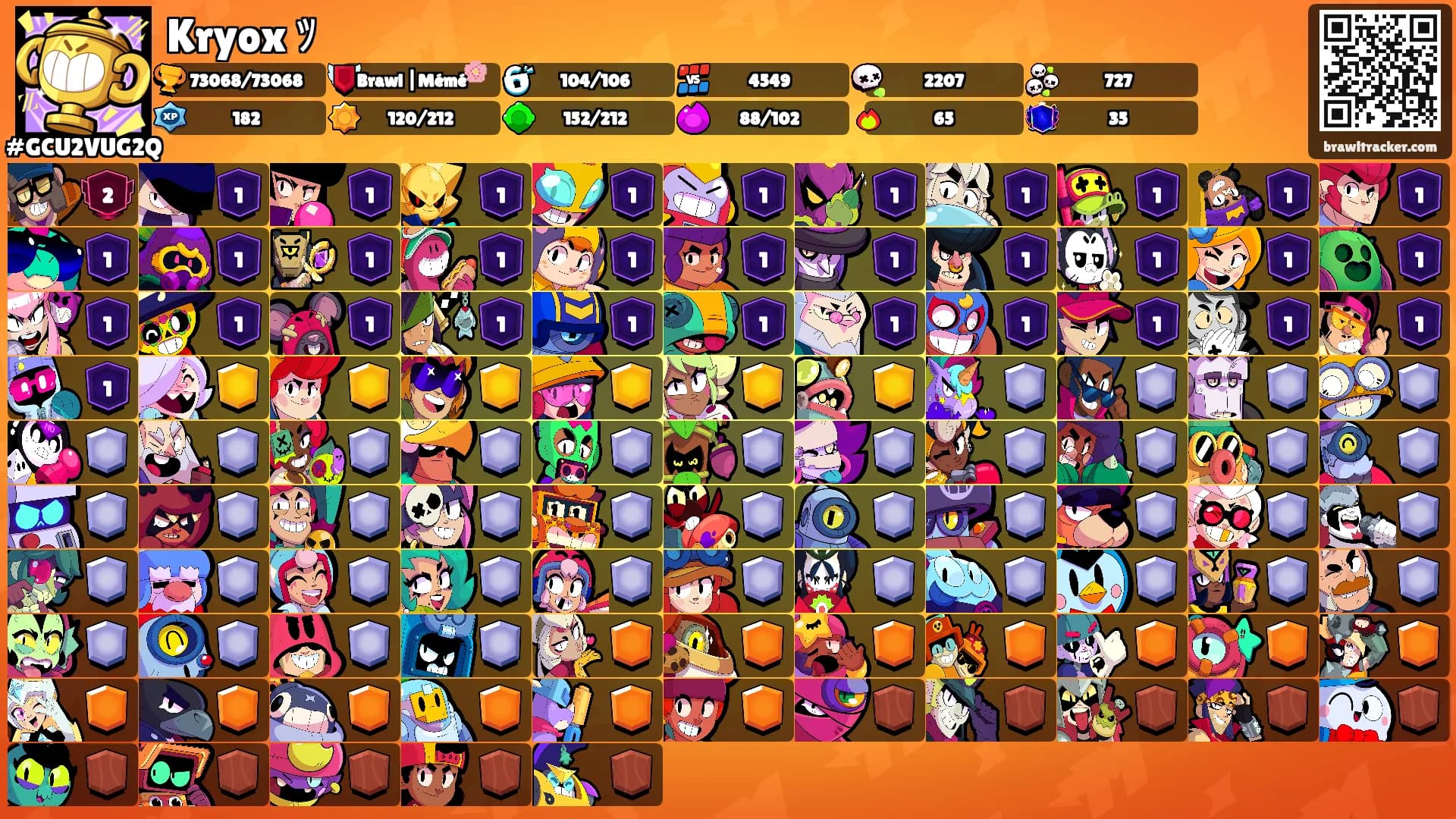 Kryox ｯ's Ranks