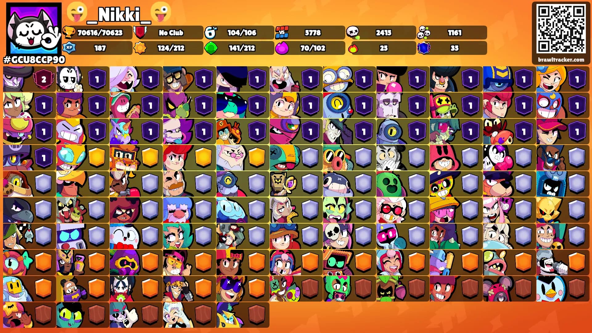 😜_Nikki_😜's Ranks
