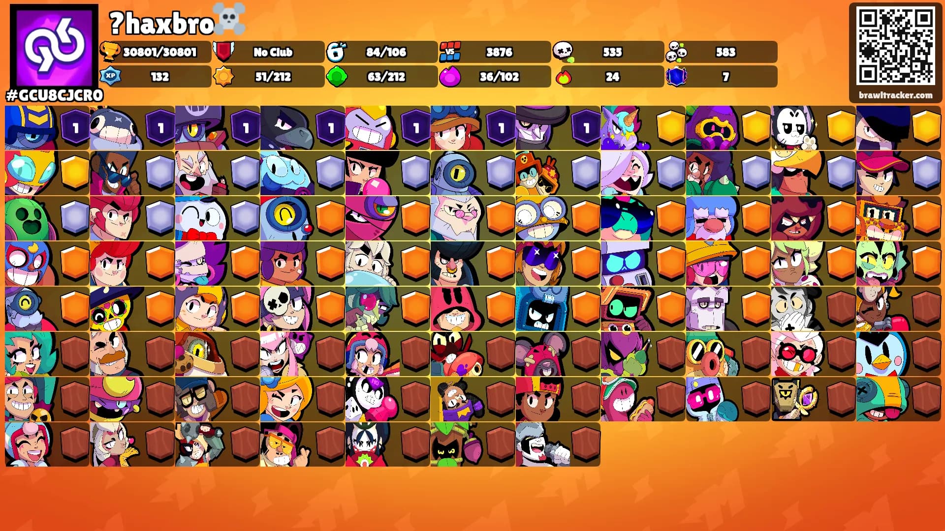 ?haxbro☠️'s Ranks
