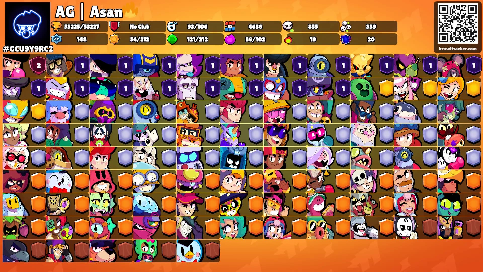 AG | Asan🔥's Ranks