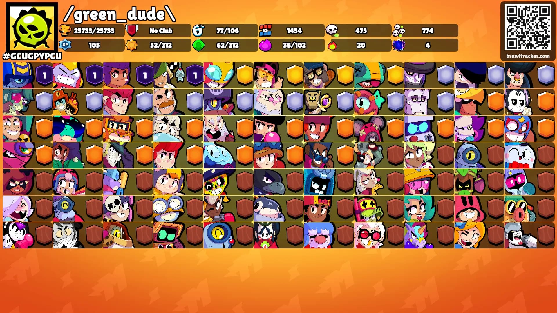 /green_dude\'s Ranks
