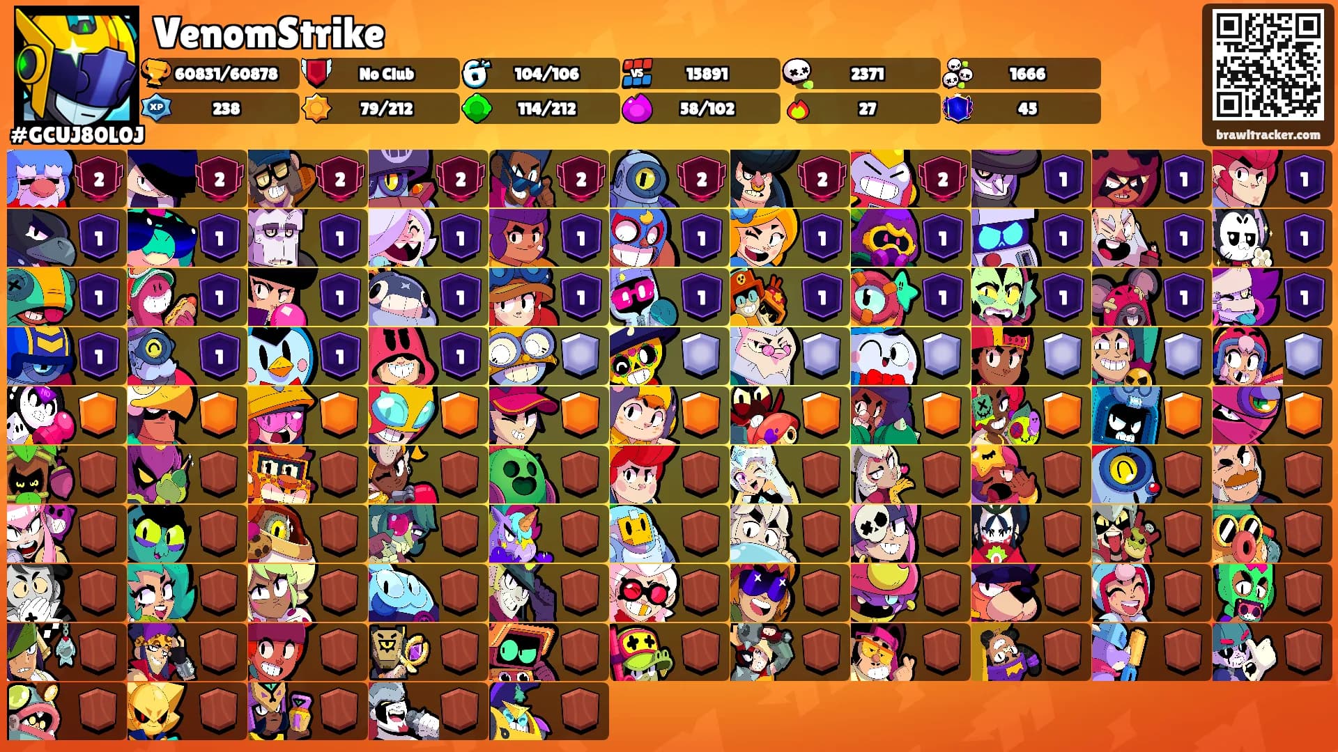 VenomStrike's Ranks