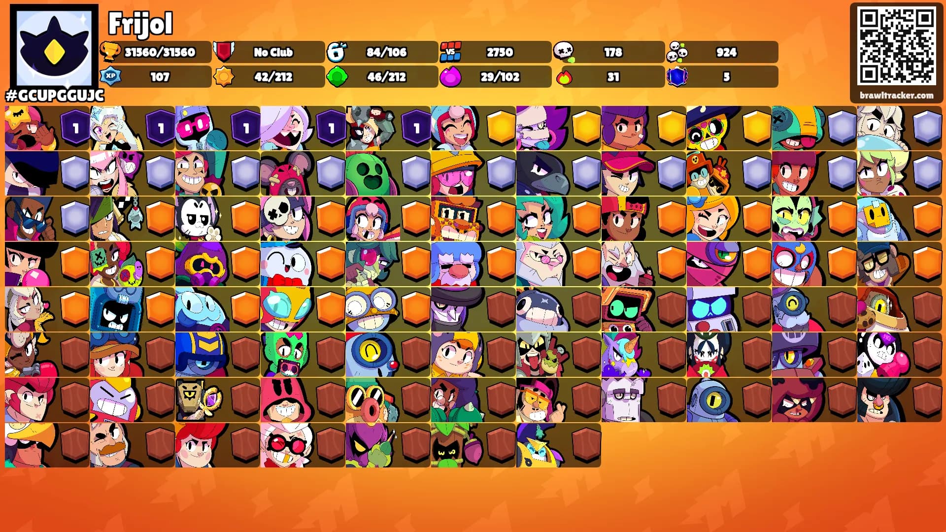 Frijol's Ranks