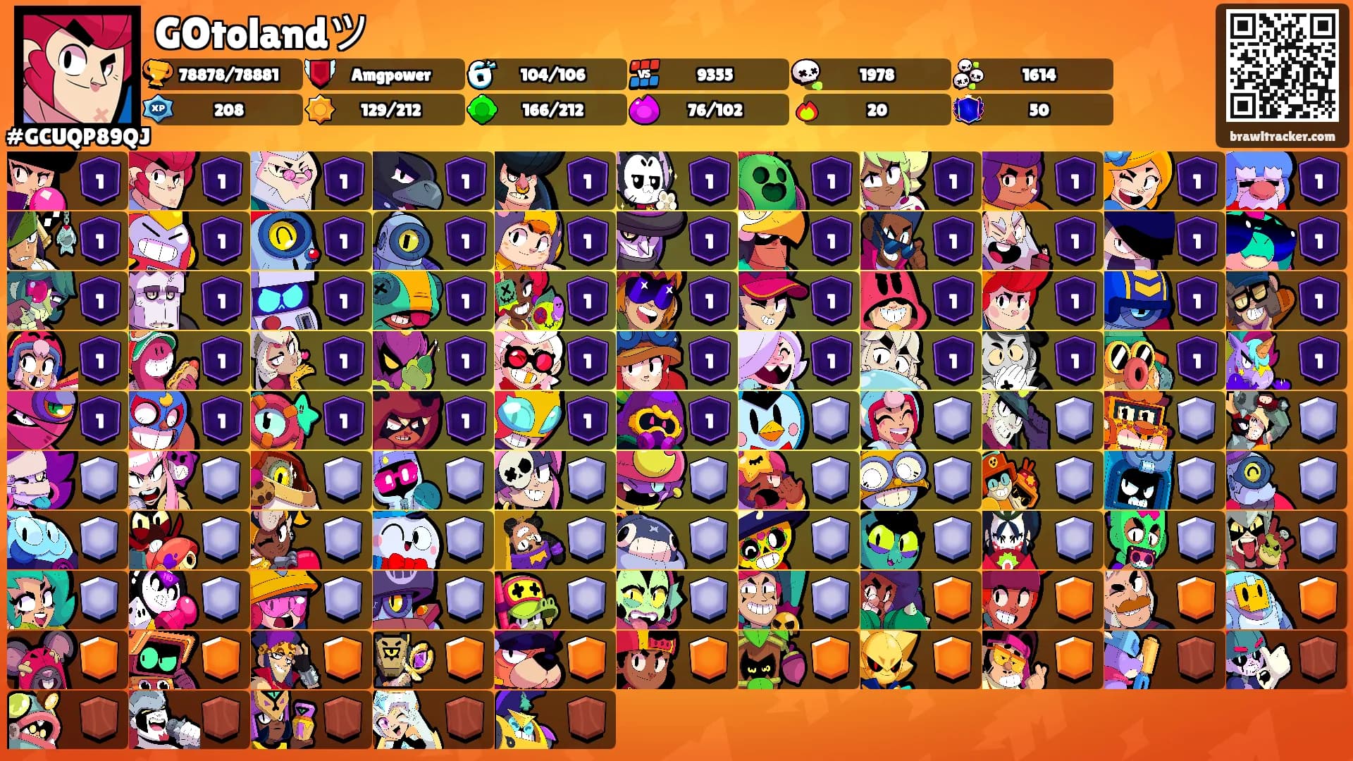 GOtolandツ's Ranks