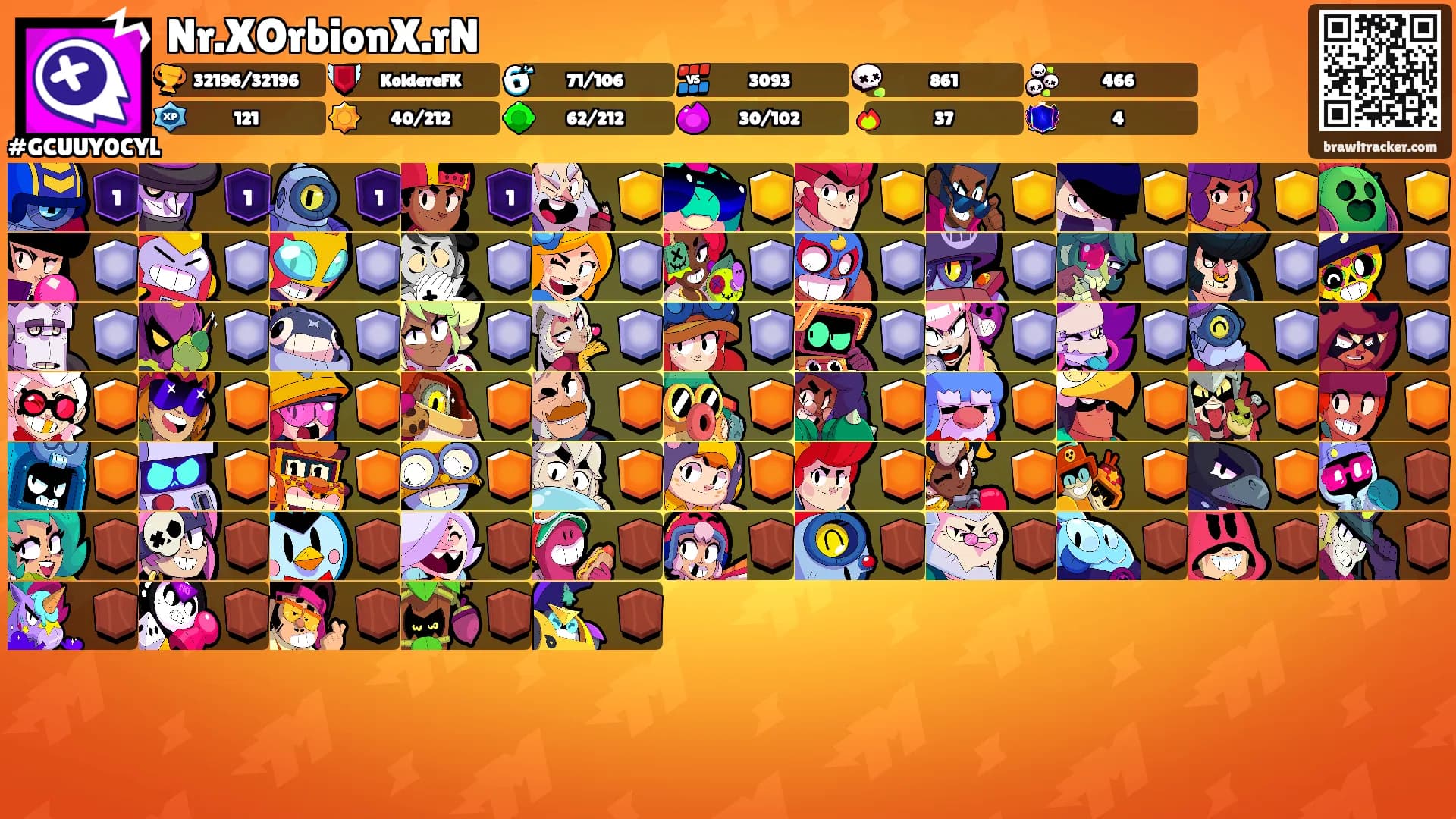 Nr.XOrbionX.rN's Ranks