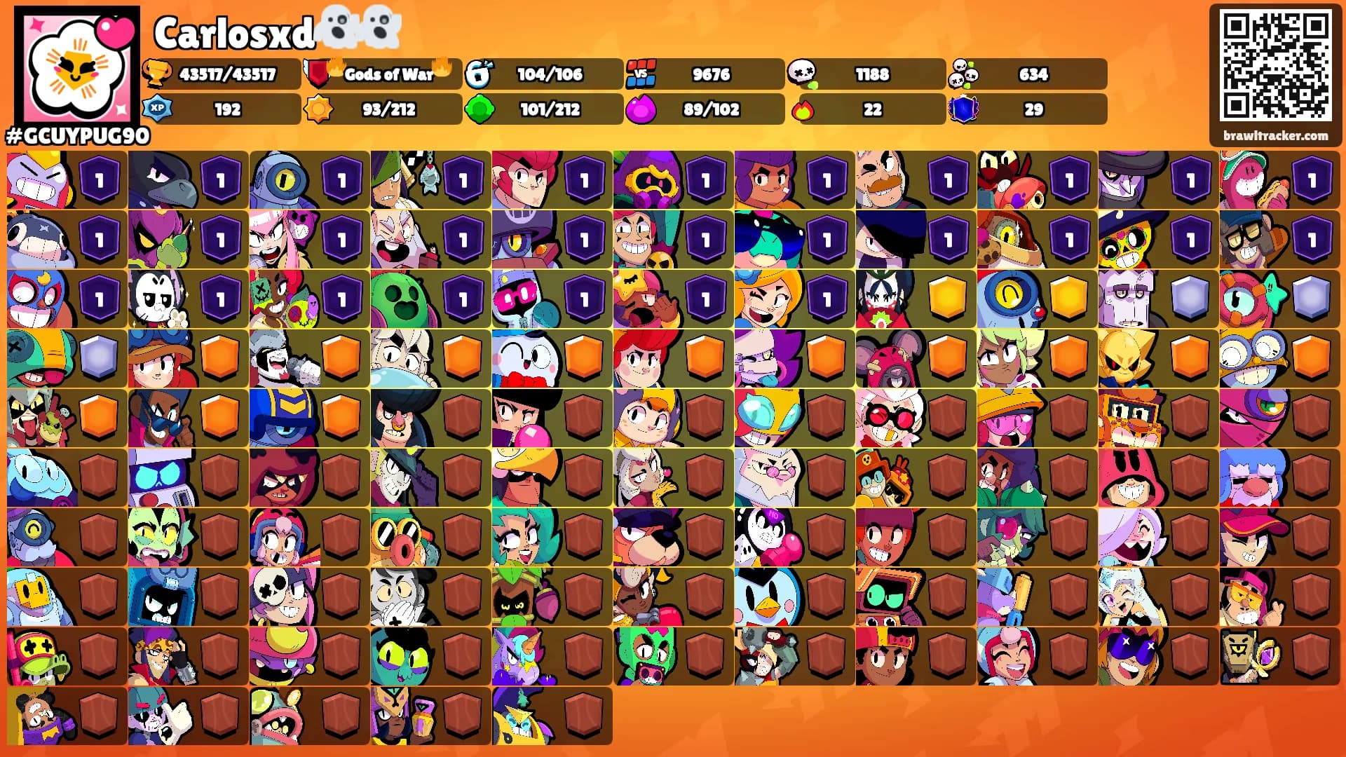 Carlosxd👻👻's Ranks