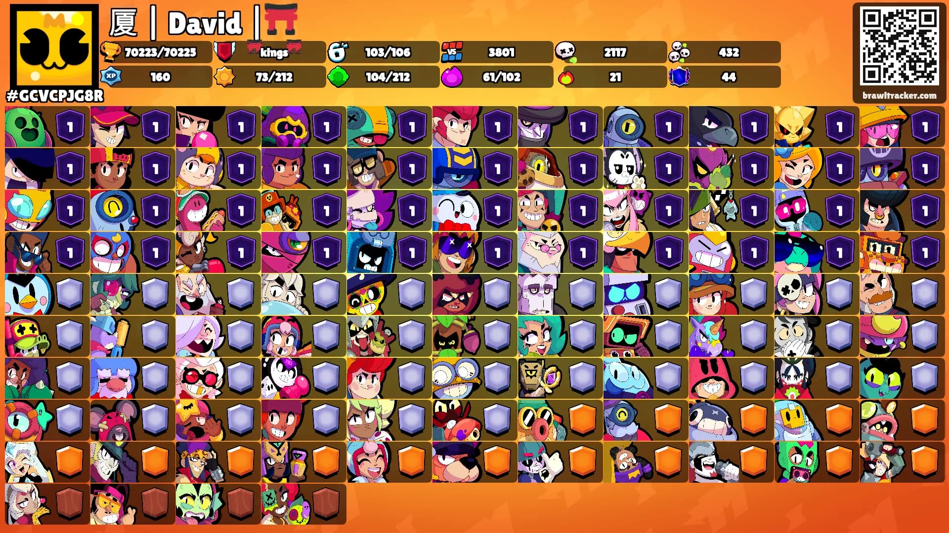 厦 | David |⛩️'s Ranks