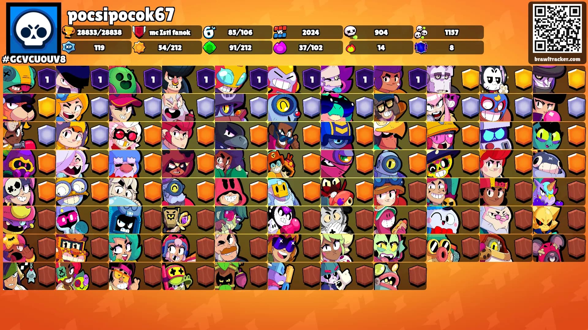 pocsipocok67's Ranks