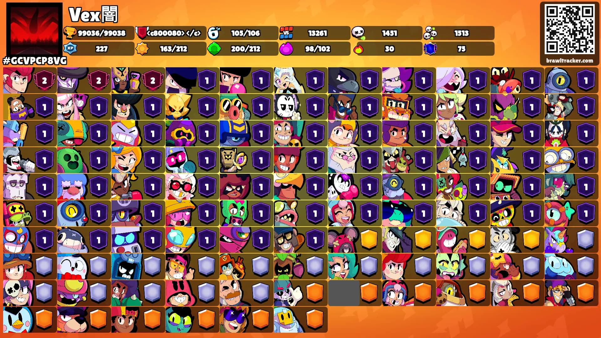 Vex闇's Ranks
