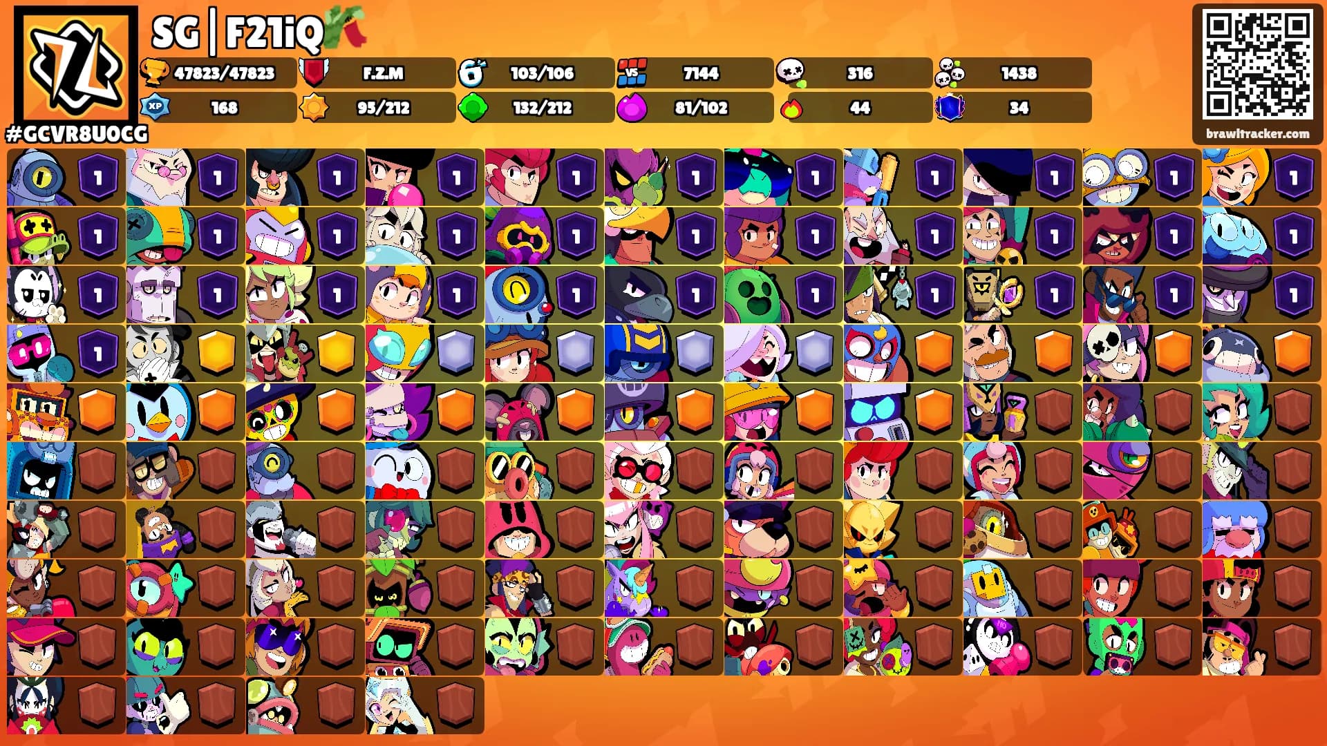 SG|F21iQ🎋's Ranks