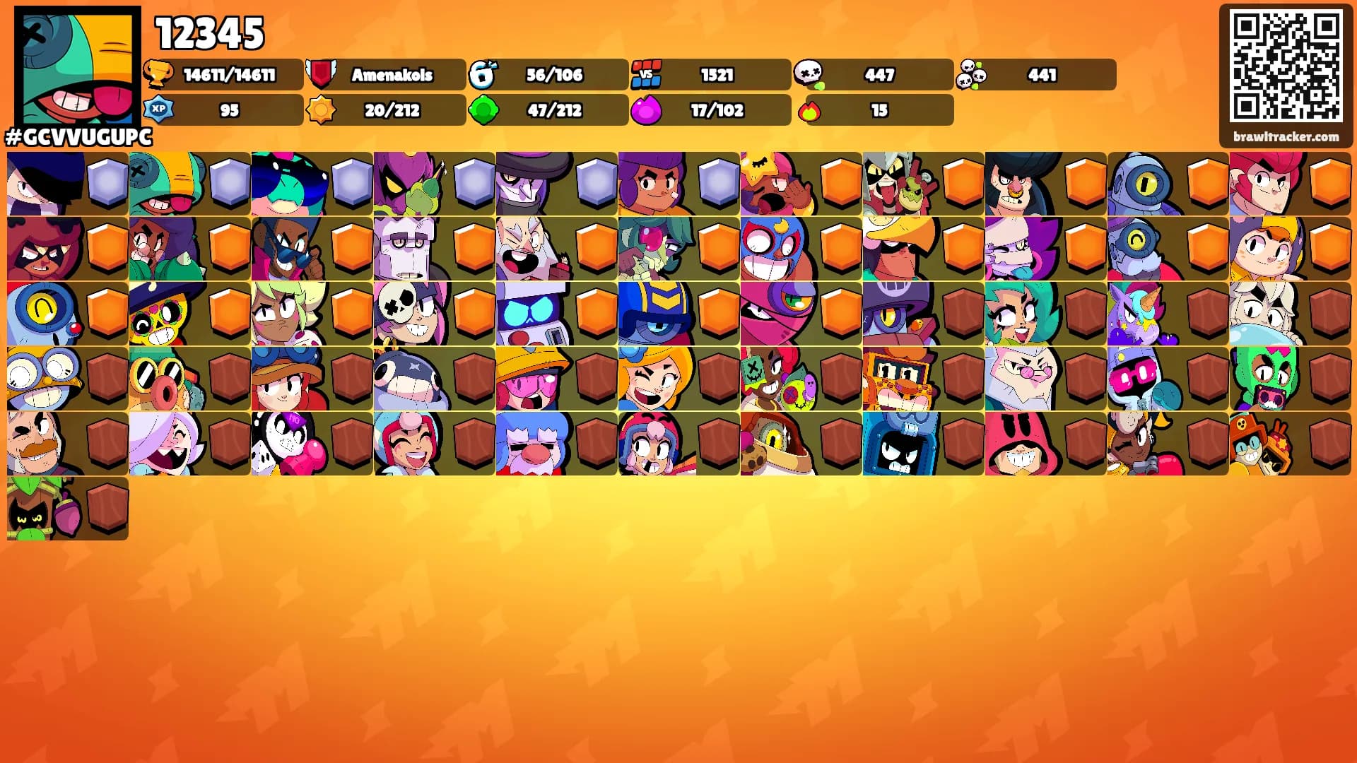 12345's Ranks
