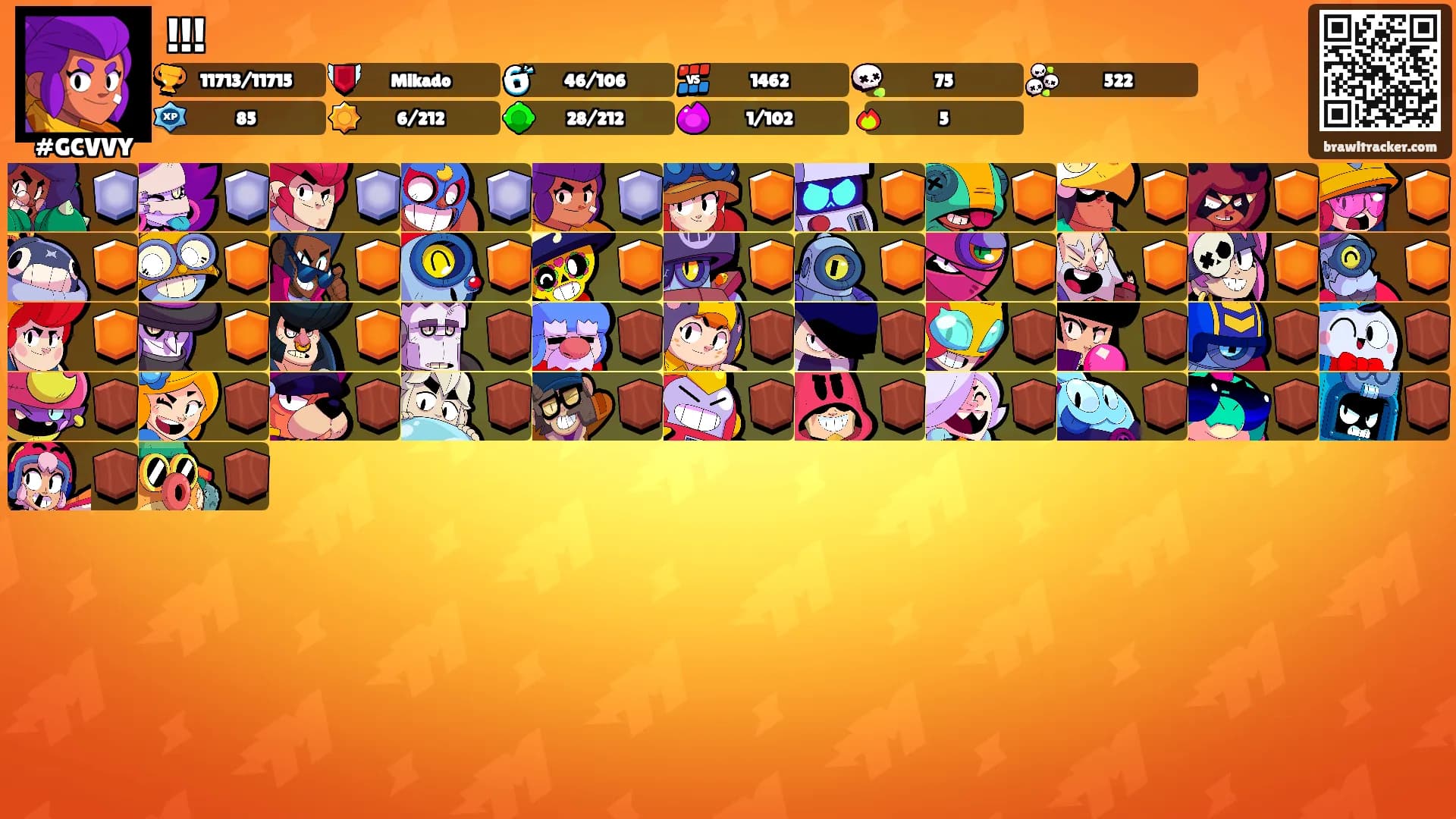 !!!'s Ranks