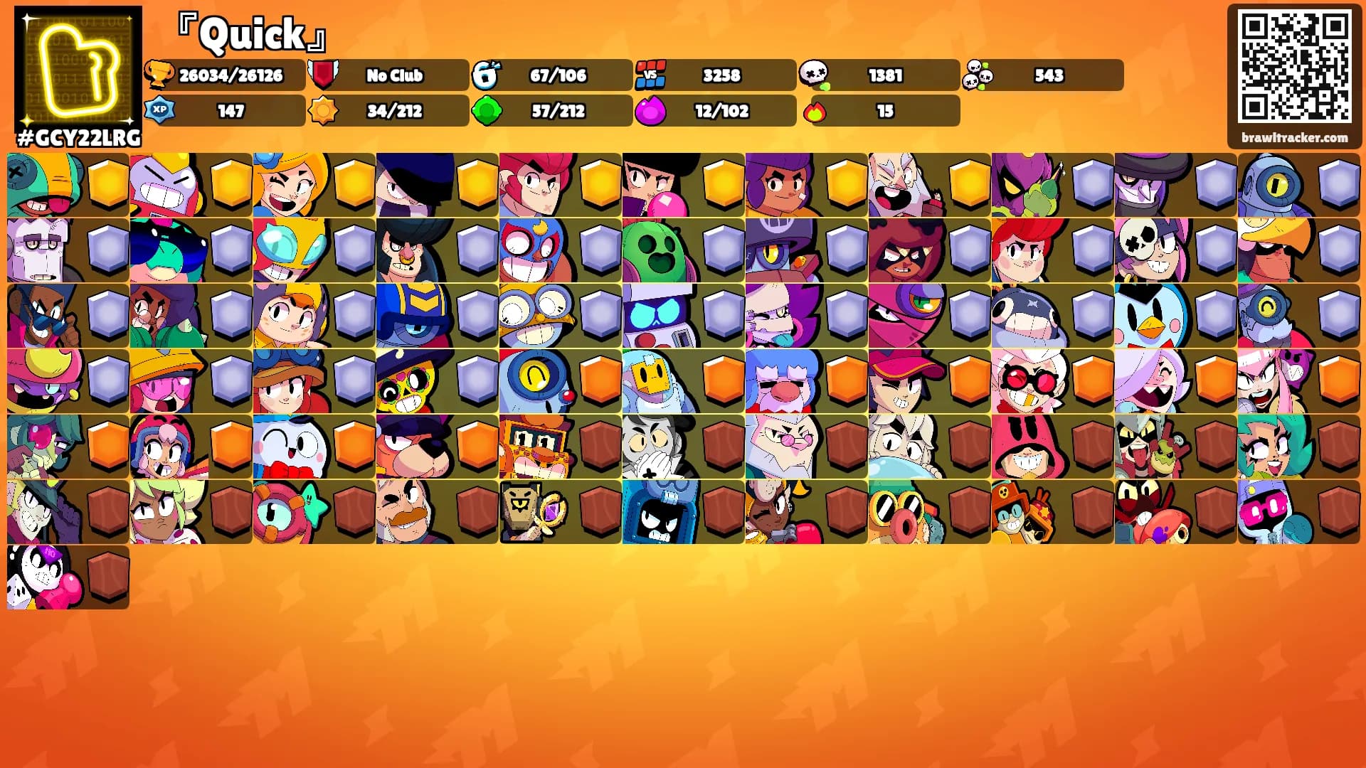 『Quick』's Ranks
