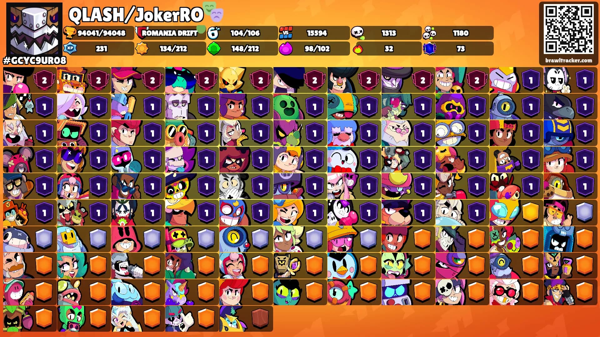 QLASH/JokerRO🎭's Ranks