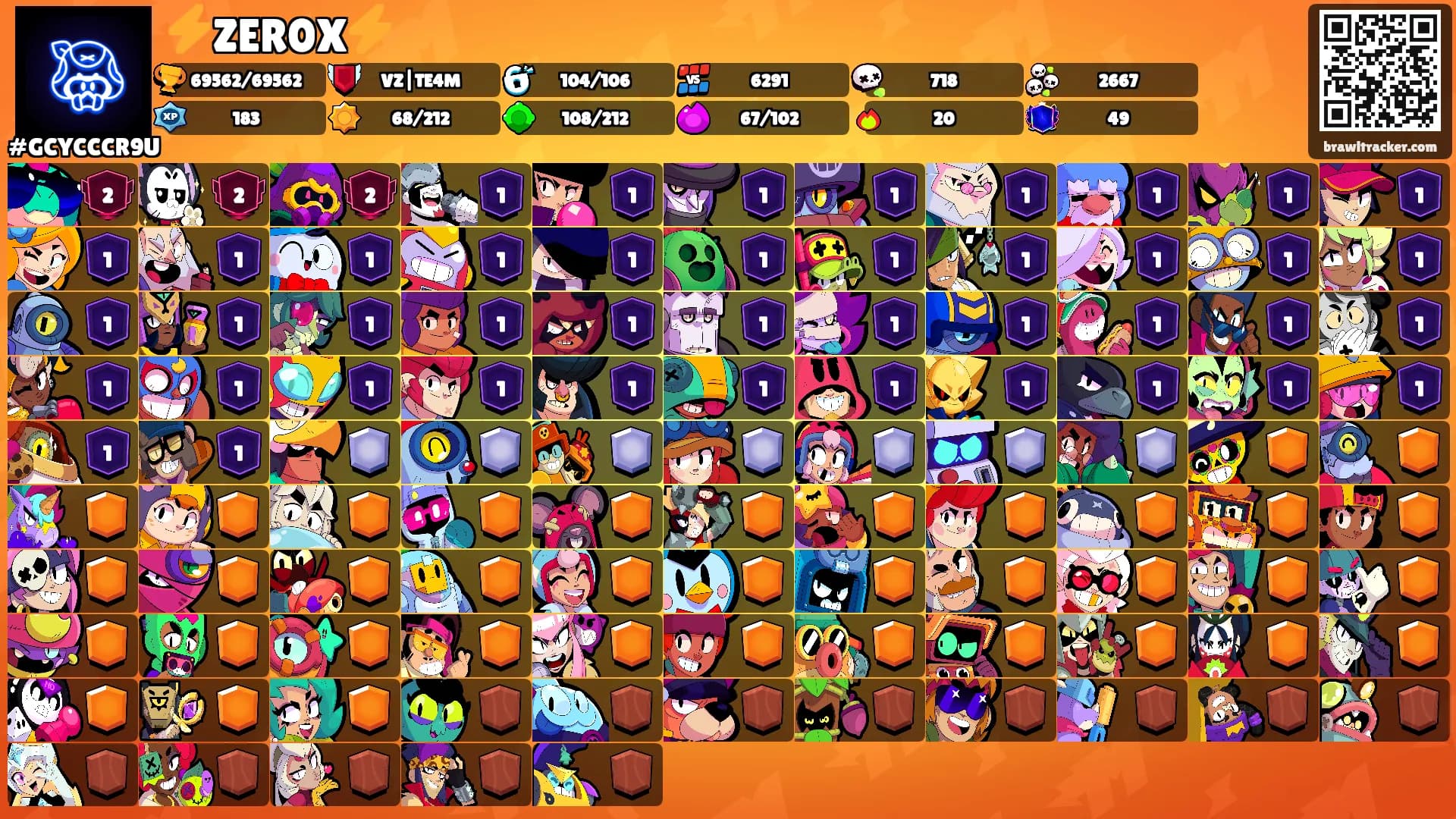 ⚡️ZER0X⚡️'s Ranks