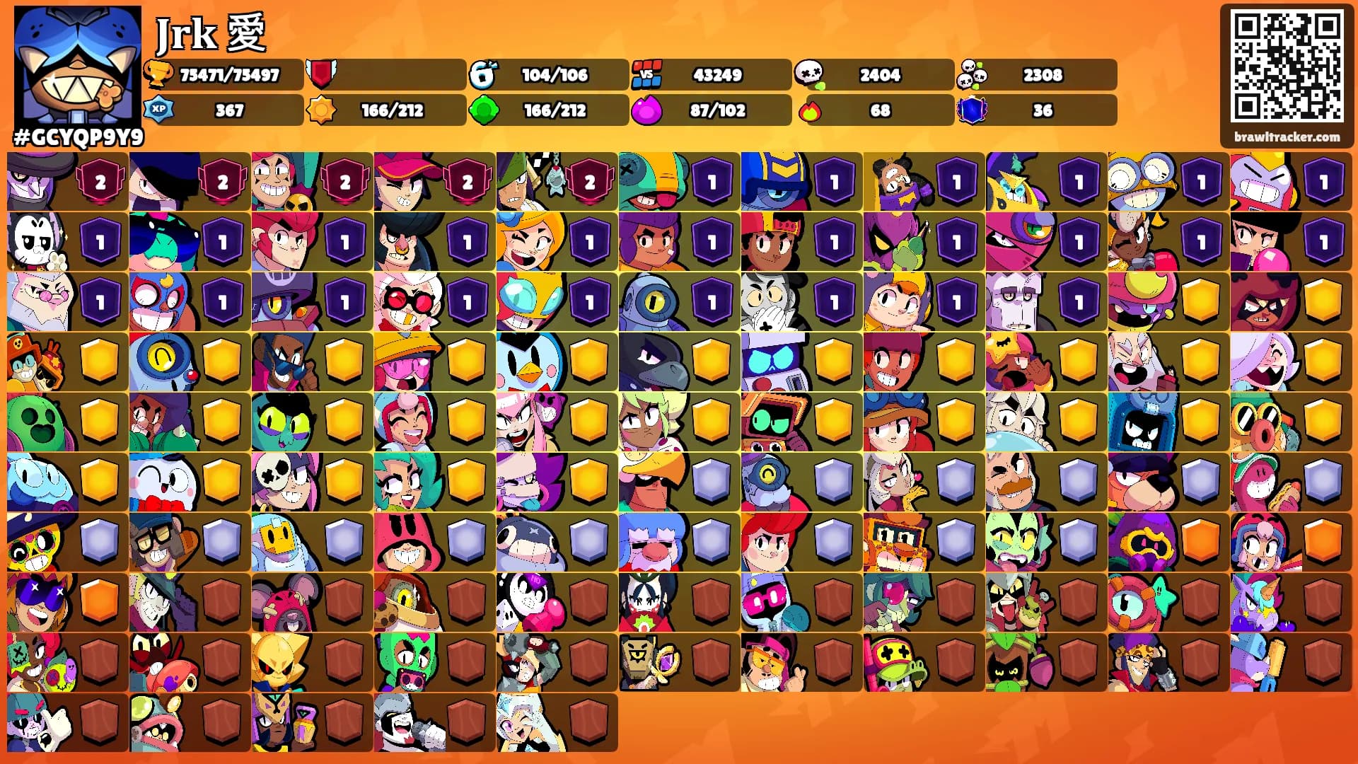 𝐉𝐫𝐤 愛's Ranks
