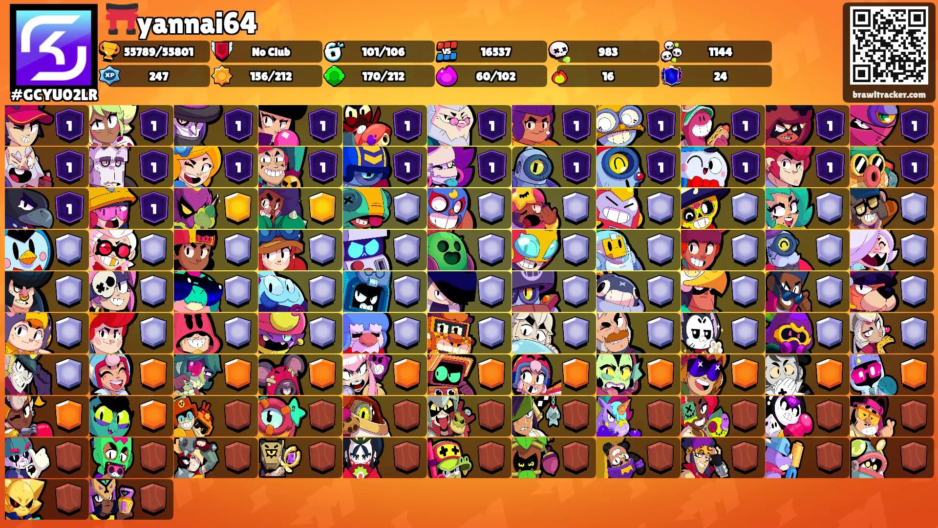 ⛩️yannai64⚡️'s Ranks